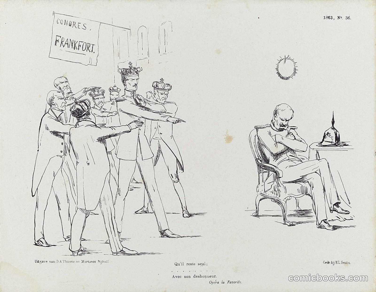 Congress at Frankfurt, 1863
