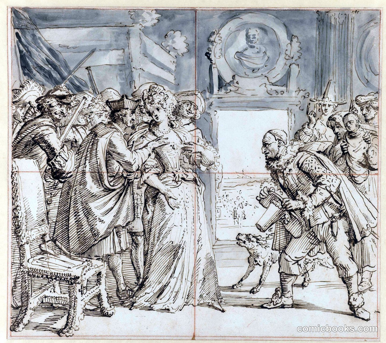 Satire on Louis XIV and the Persecution of Protestants in France
