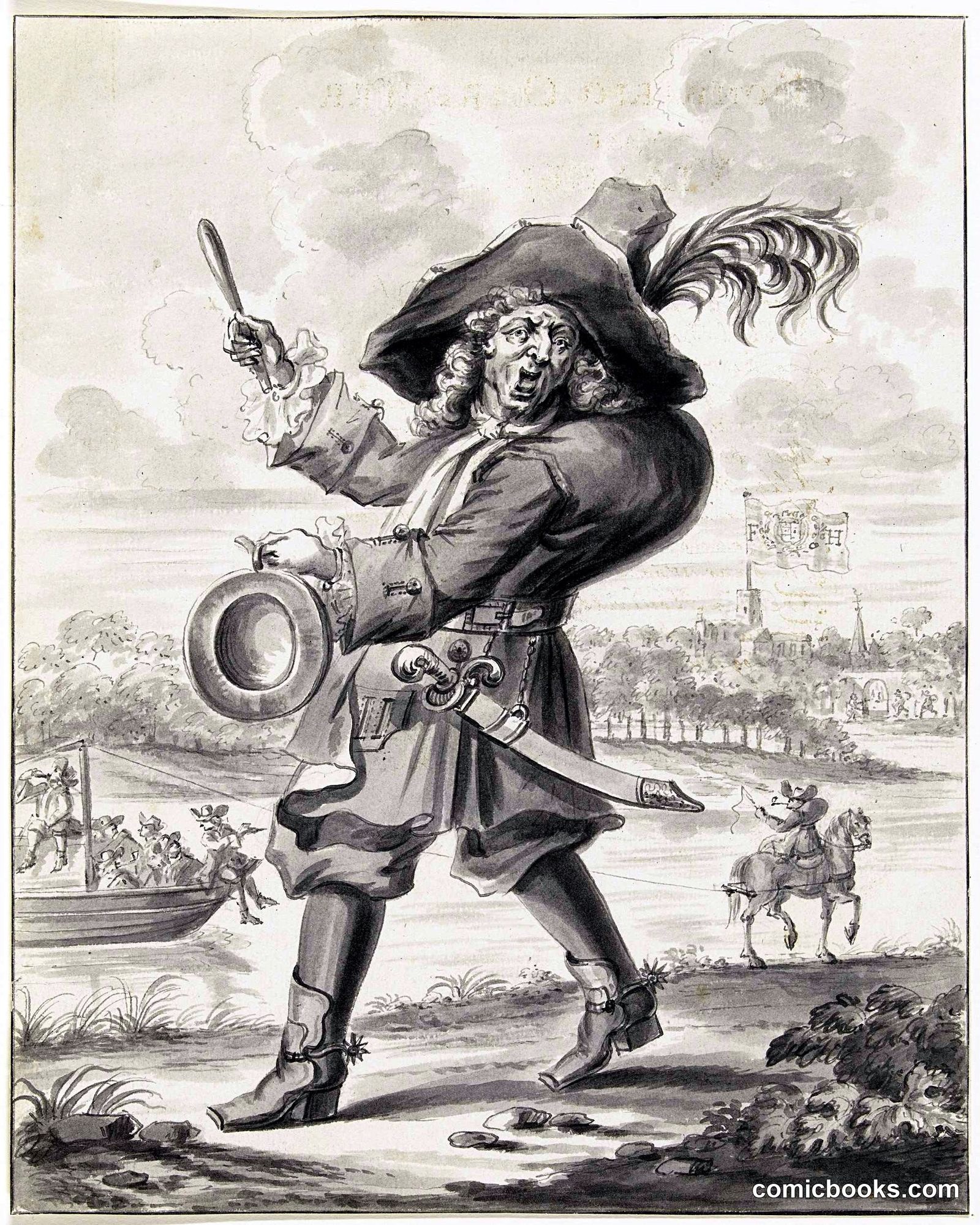 Bombario as Town Crier of Vianen