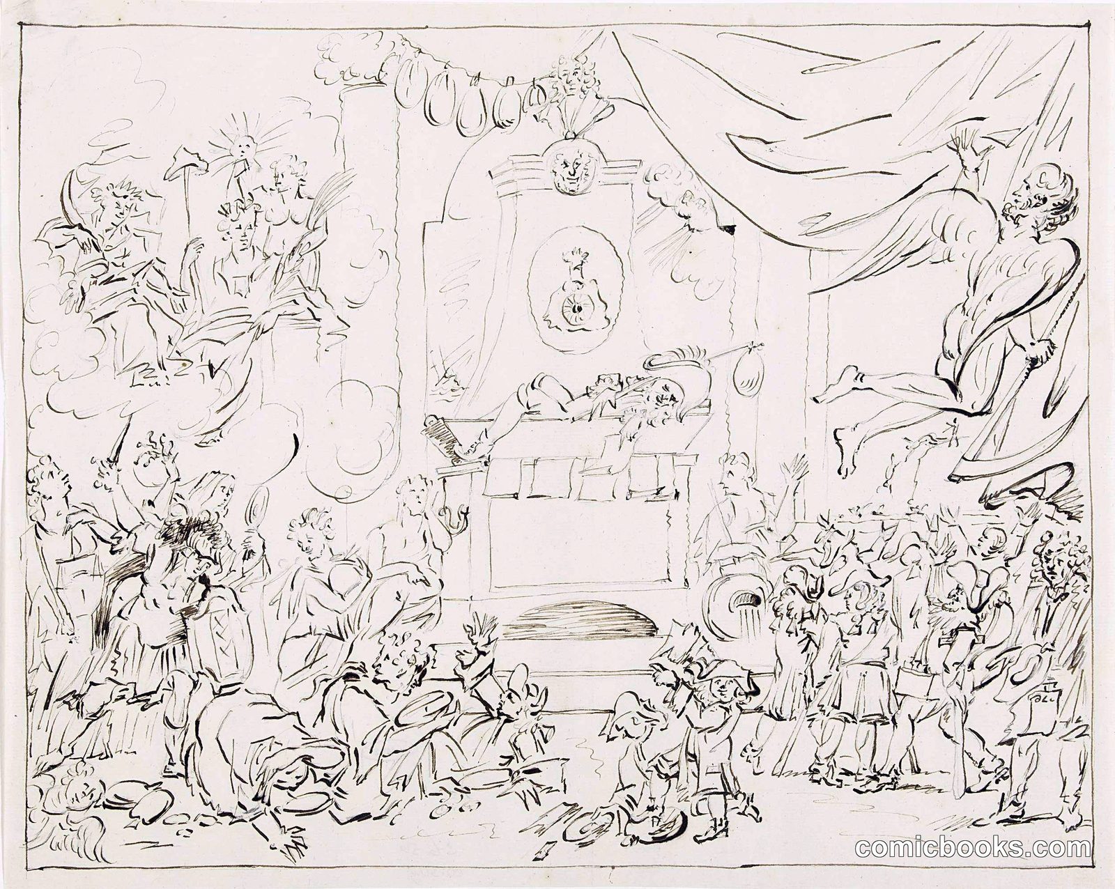 Het graf van John Law (The Grave of John Law)