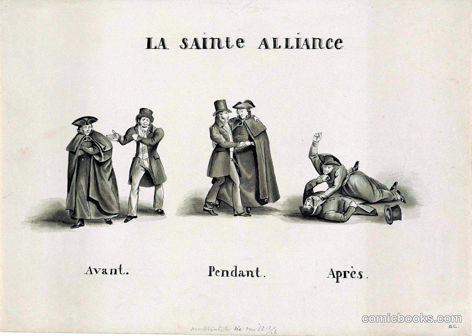 La Sainte Alliance (The Holy Alliance)