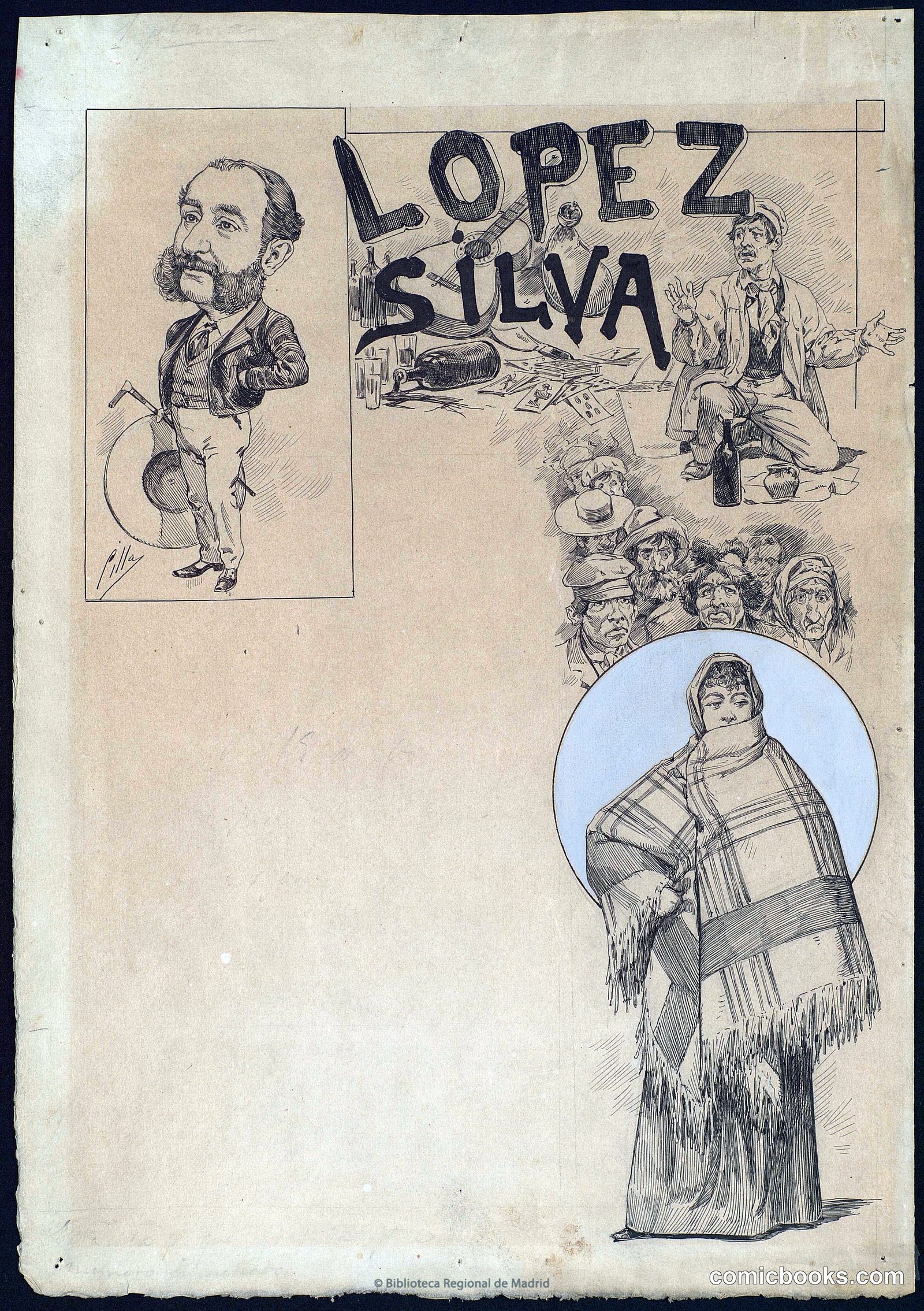López Silva by https://hispana.mcu.es/lod/oai:bibliotecavirtualmadrid.comunidad.madrid:600844#ent2