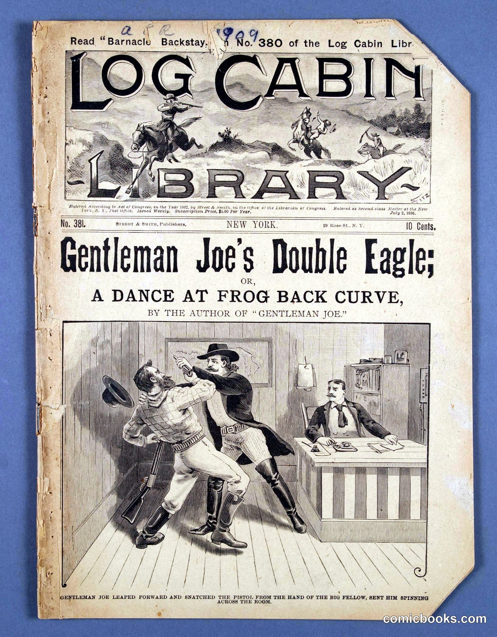 Gentleman Joe's Double Eagle; or, A Dance at Frog Back Curve by Badger, Jos. E. (Joseph Edward), 1848-1909