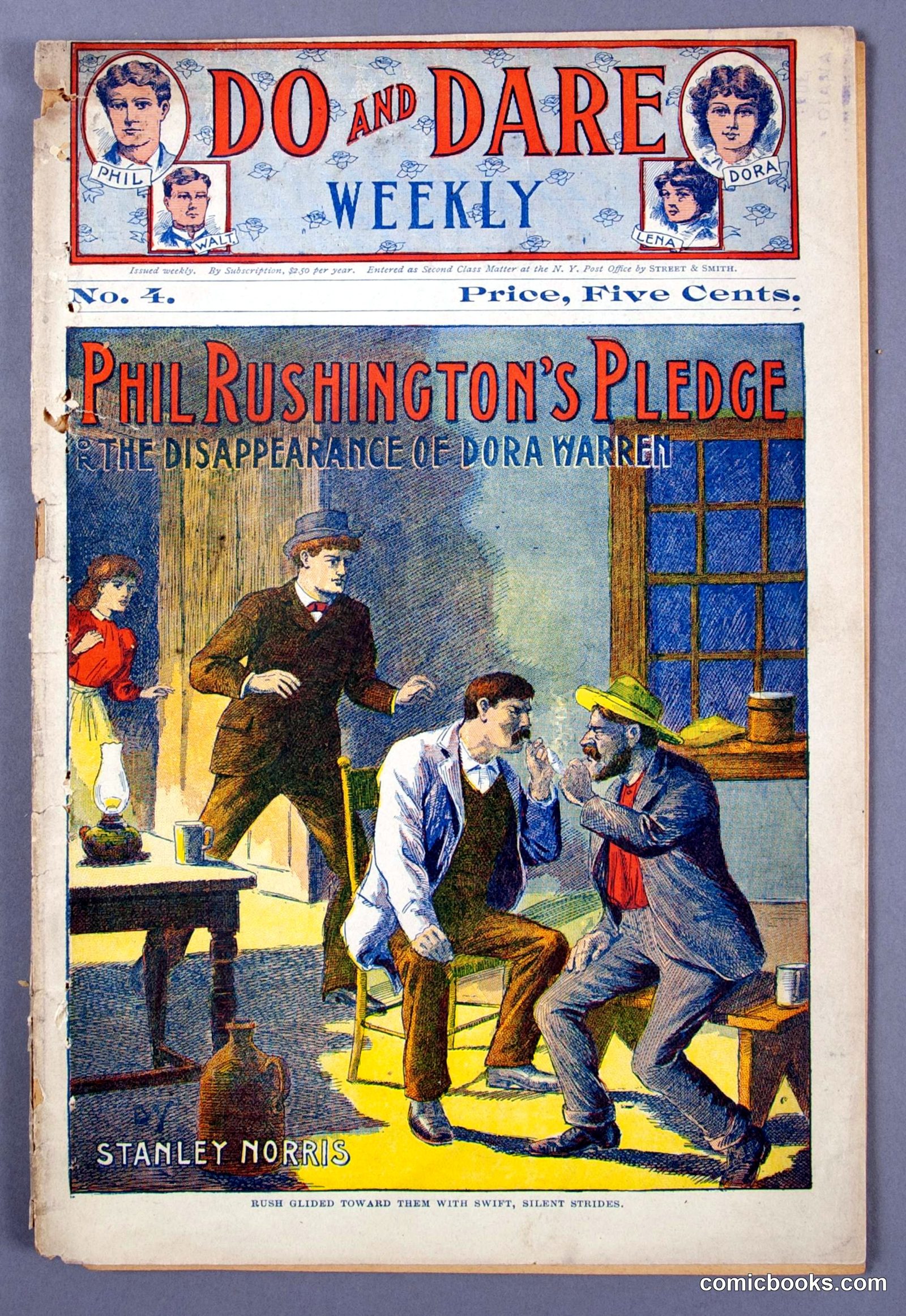 Phil Rushington's Pledge, or, The Disappearance of Dora Warren by Norris, Stanley