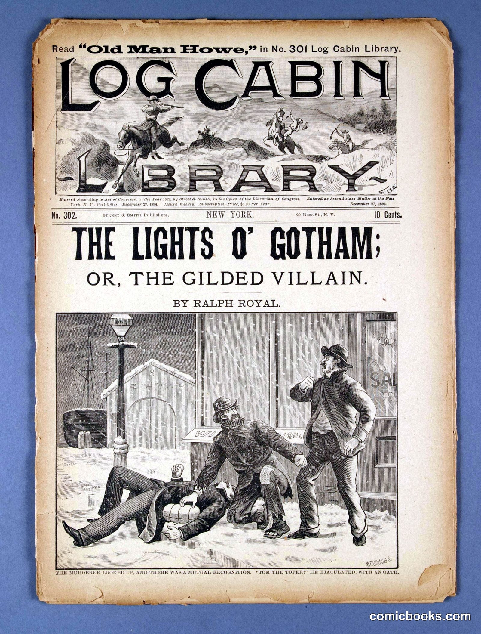 The Lights o' Gotham; or, The Gilded Villain by Royal, Ralph