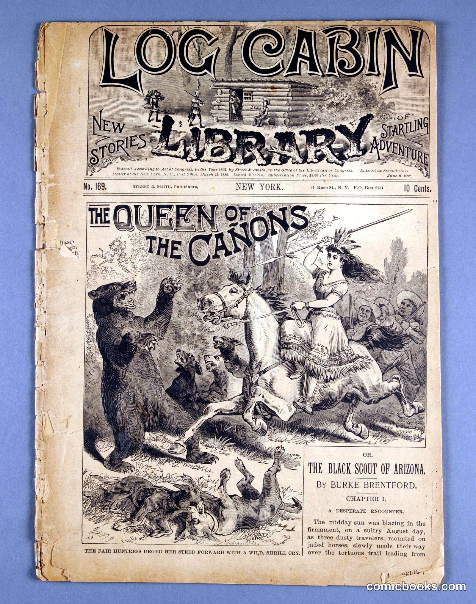 Log Cabin Library: The Queen of the Canons by Brentford, Burke