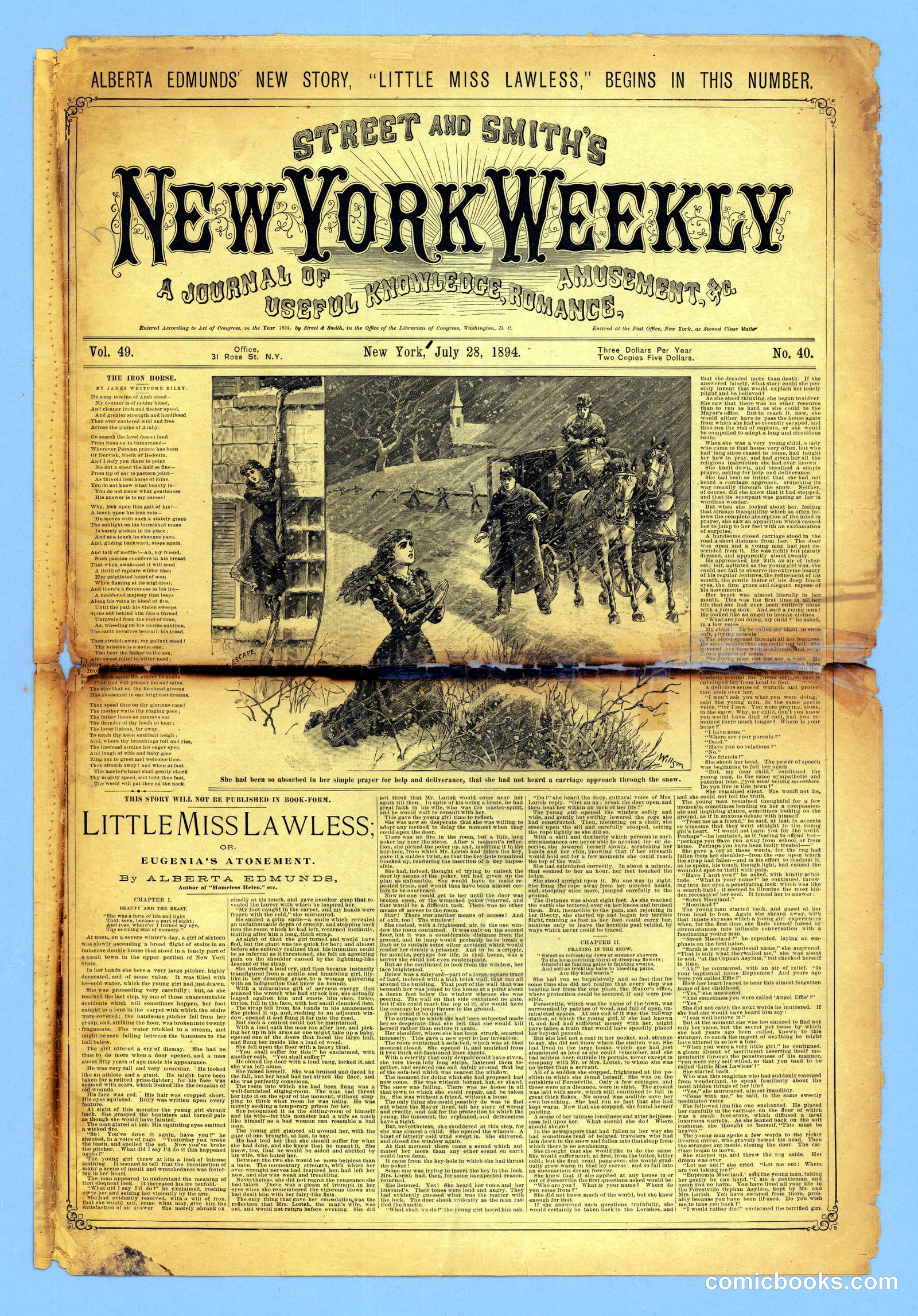 Street & Smith's New York Weekly