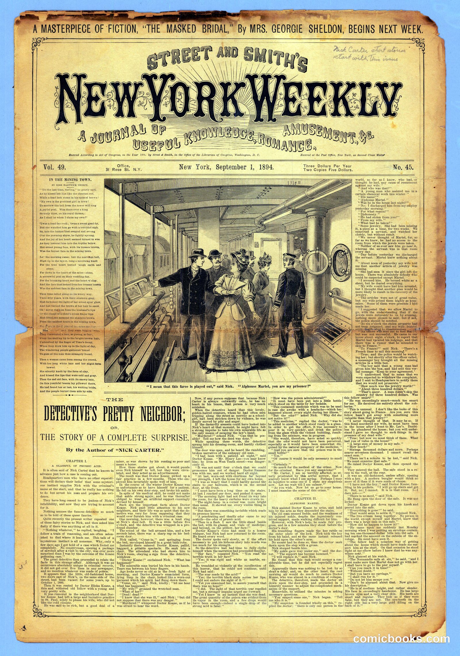 Street & Smith's New York Weekly