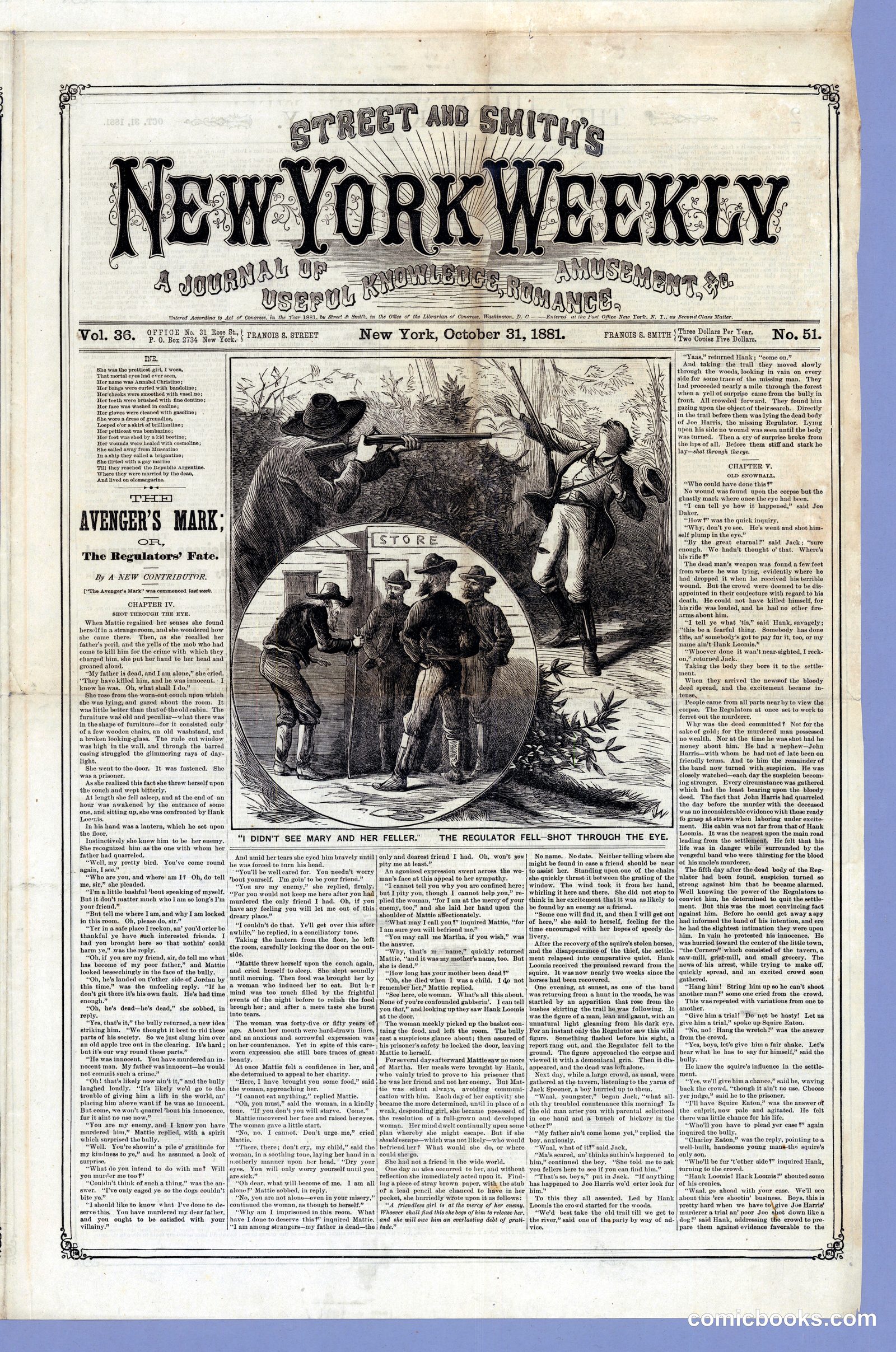 Street and Smith's New York Weekly