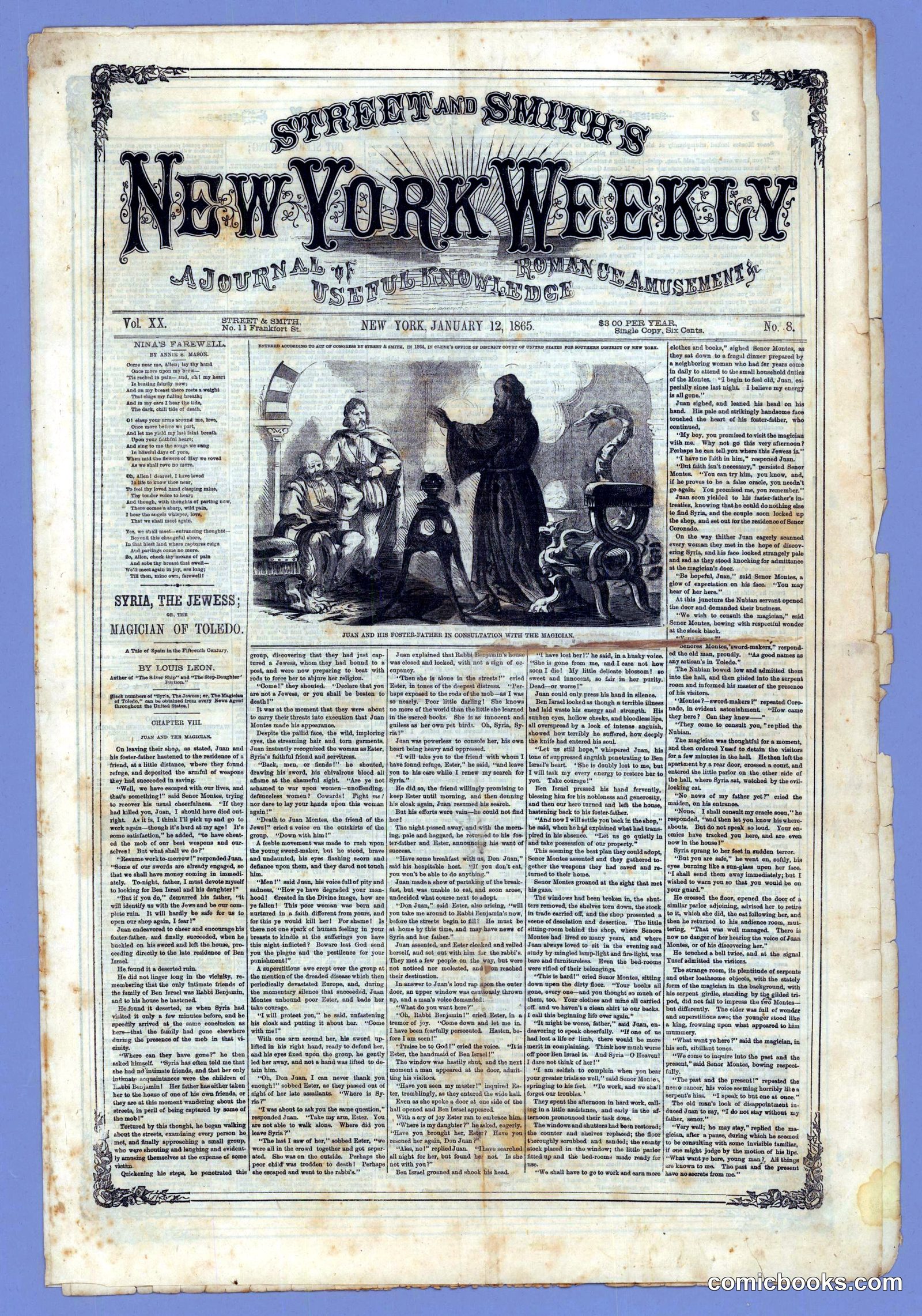 Street & Smith's New York Weekly
