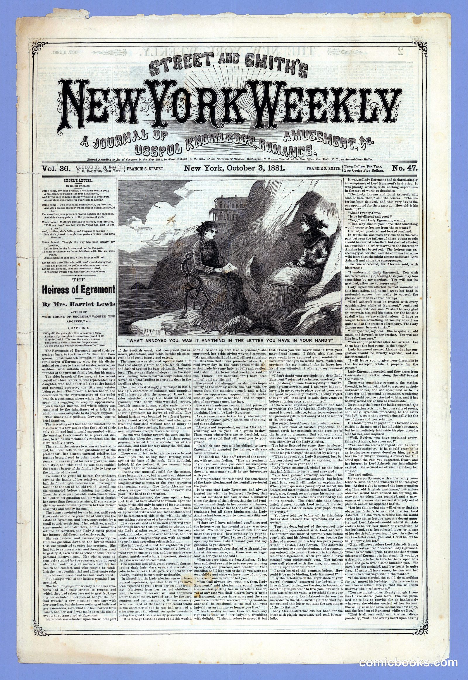 Street & Smith's New York Weekly