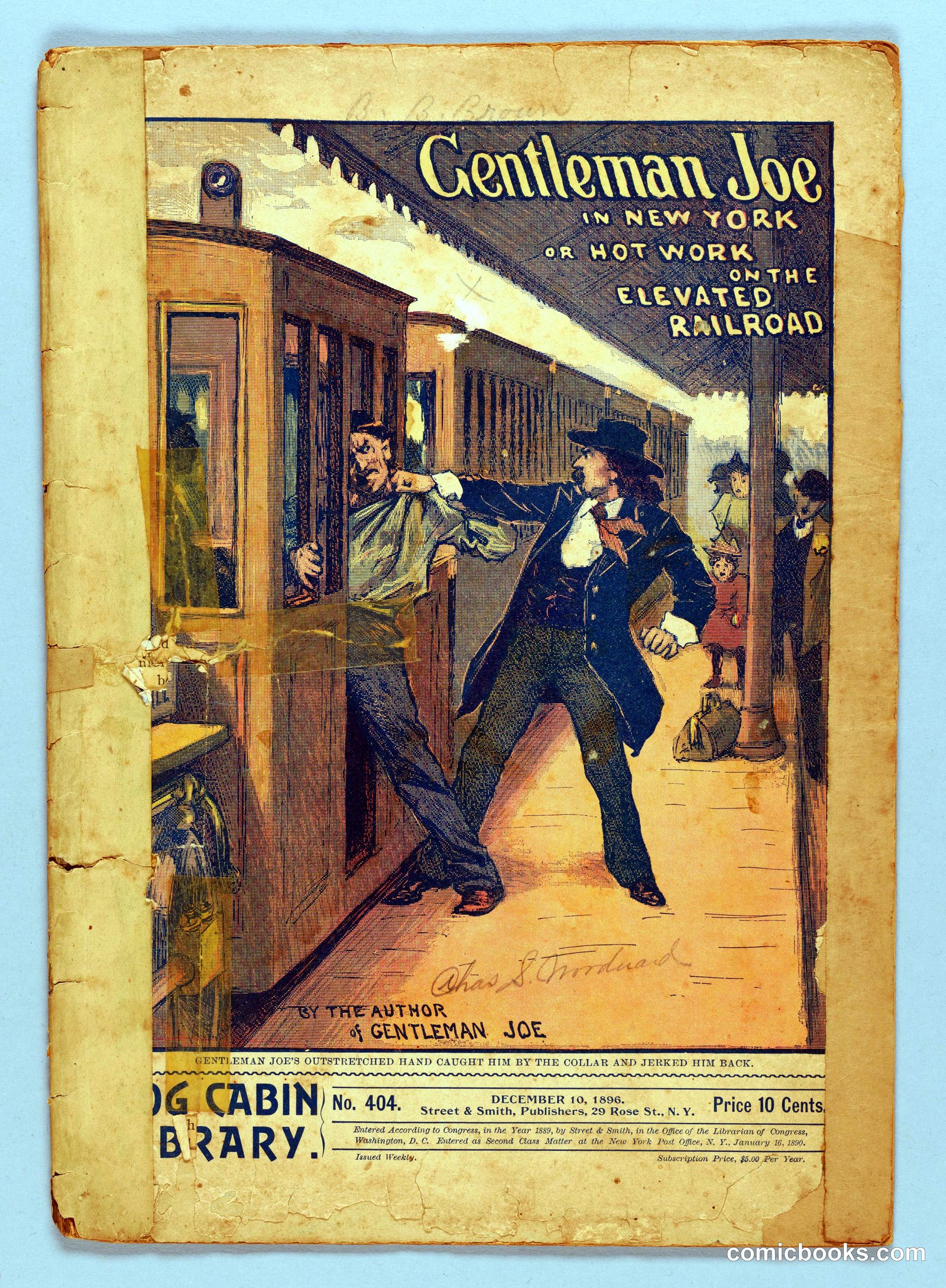 Gentleman Joe in New York: Or Hot Work on the Elevated Railroad