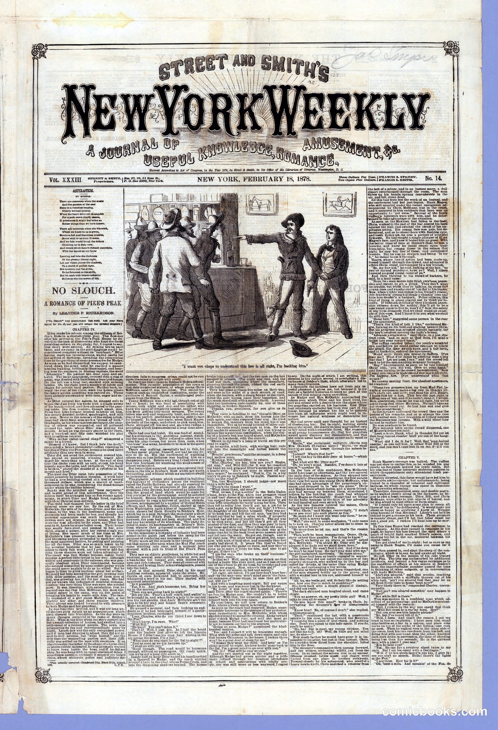 Street & Smith's New York Weekly