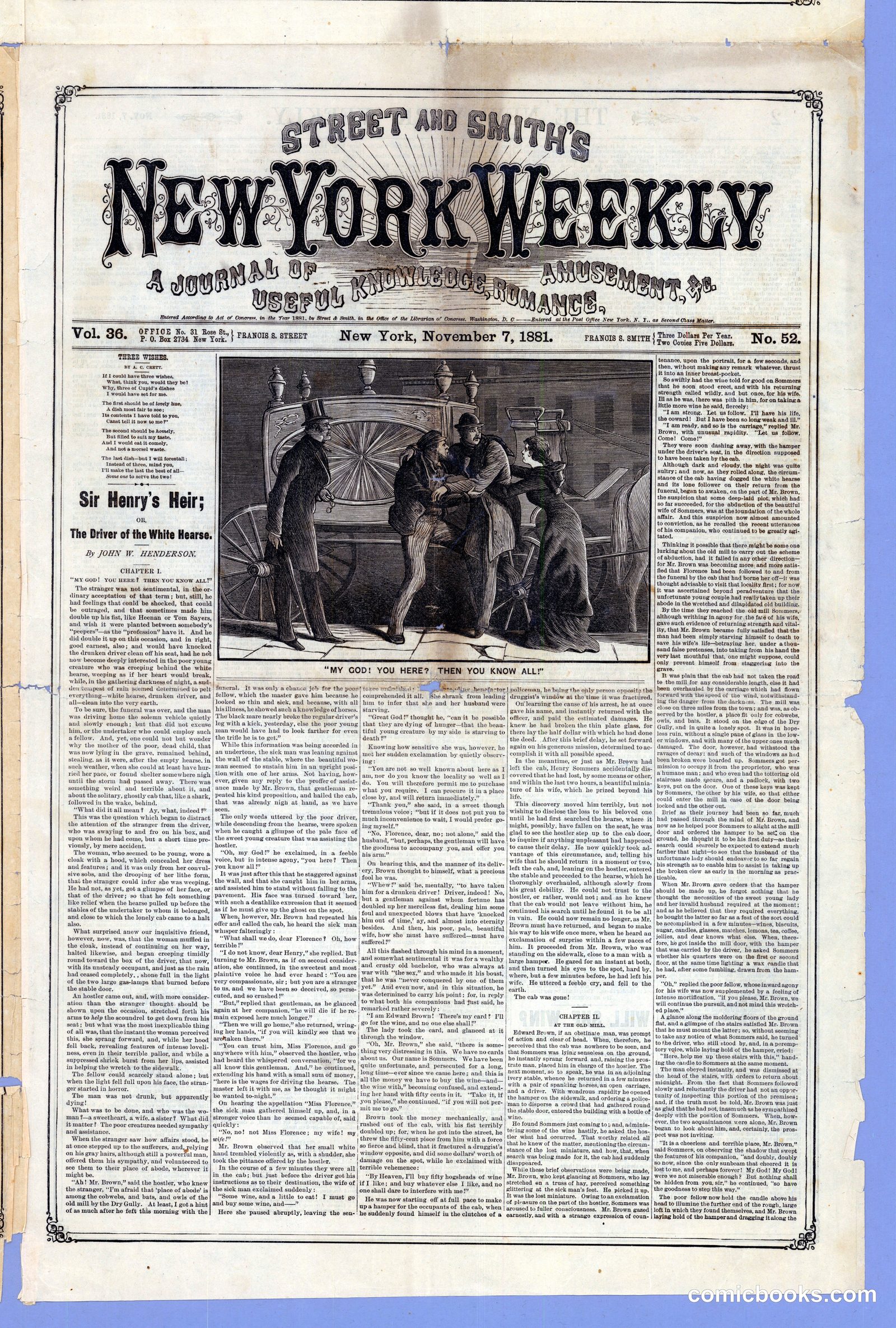 Street & Smith's New York Weekly