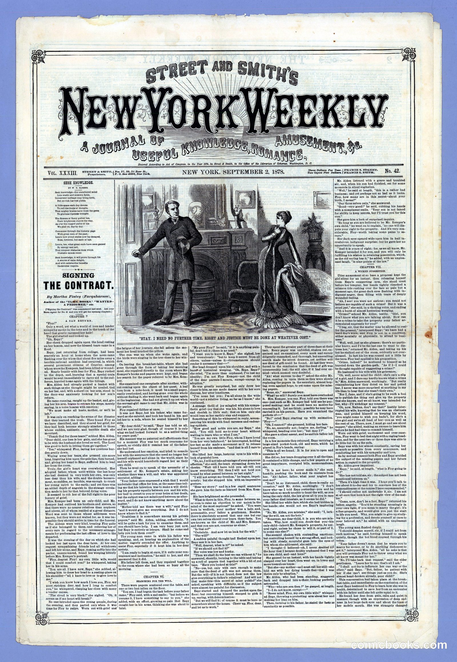 Street & Smith's New York Weekly