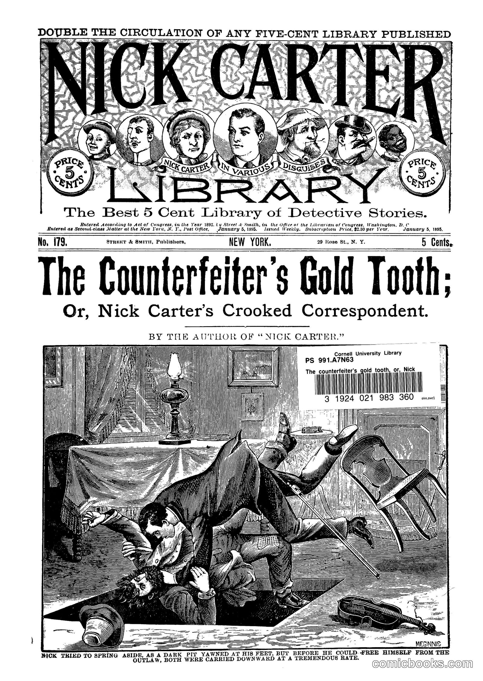 The Counterfeiter's Gold Tooth, or, Nick Carter's Crooked Correspondent