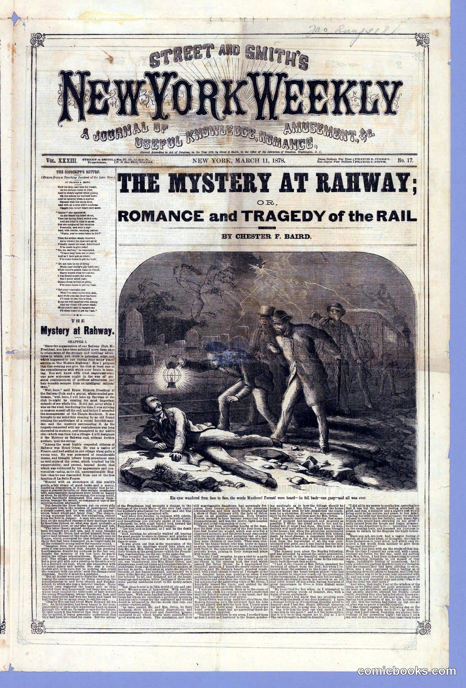 The Mystery at Railway: Romance and Tragedy of the Rail