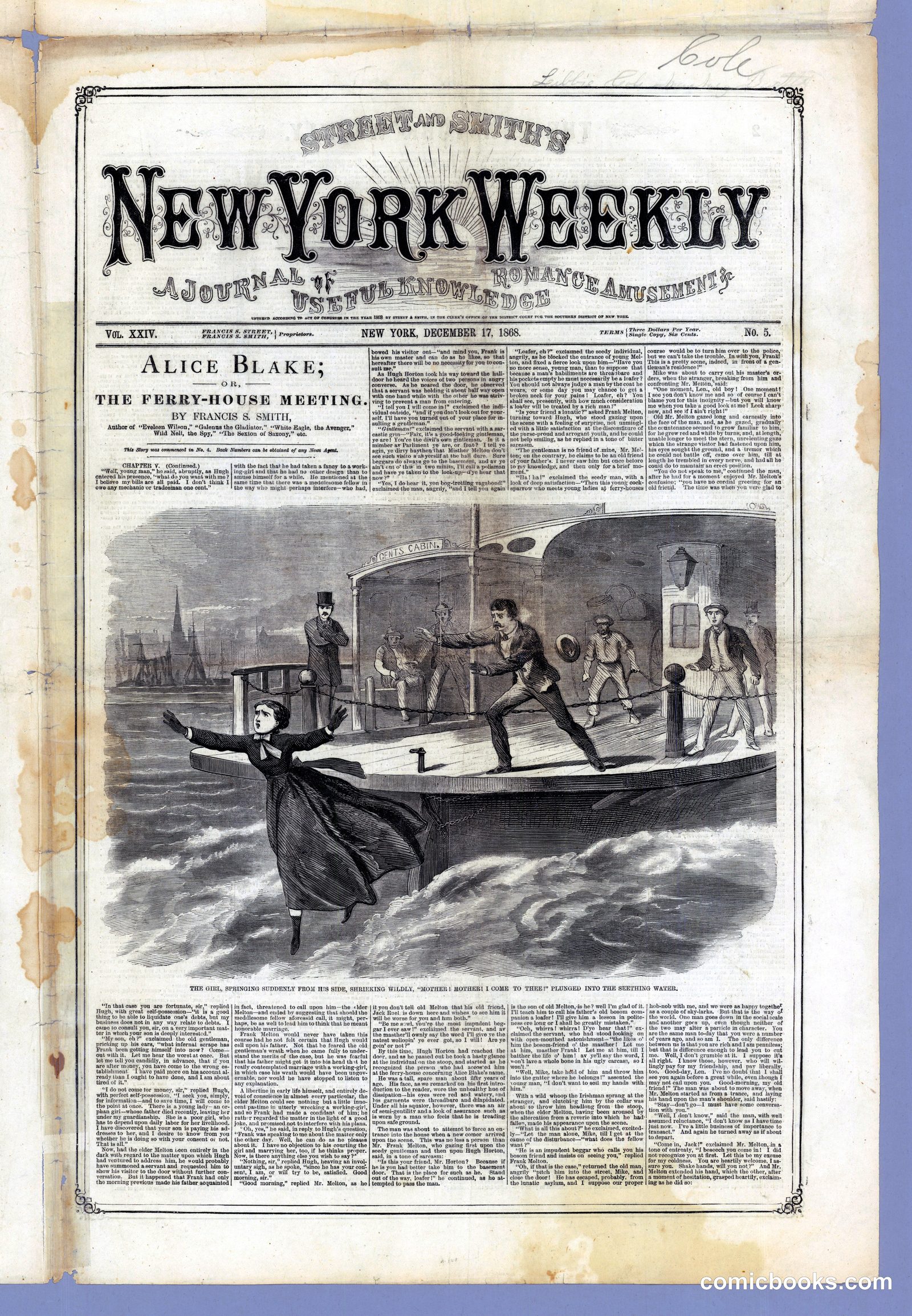 Street & Smith's New York Weekly