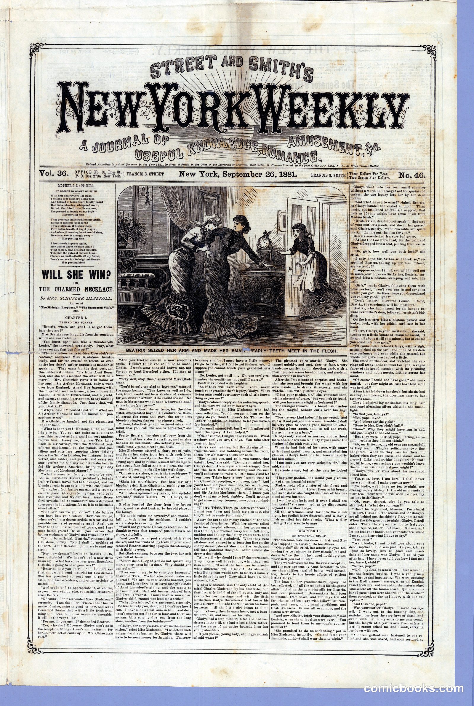 Street and Smith's New York Weekly