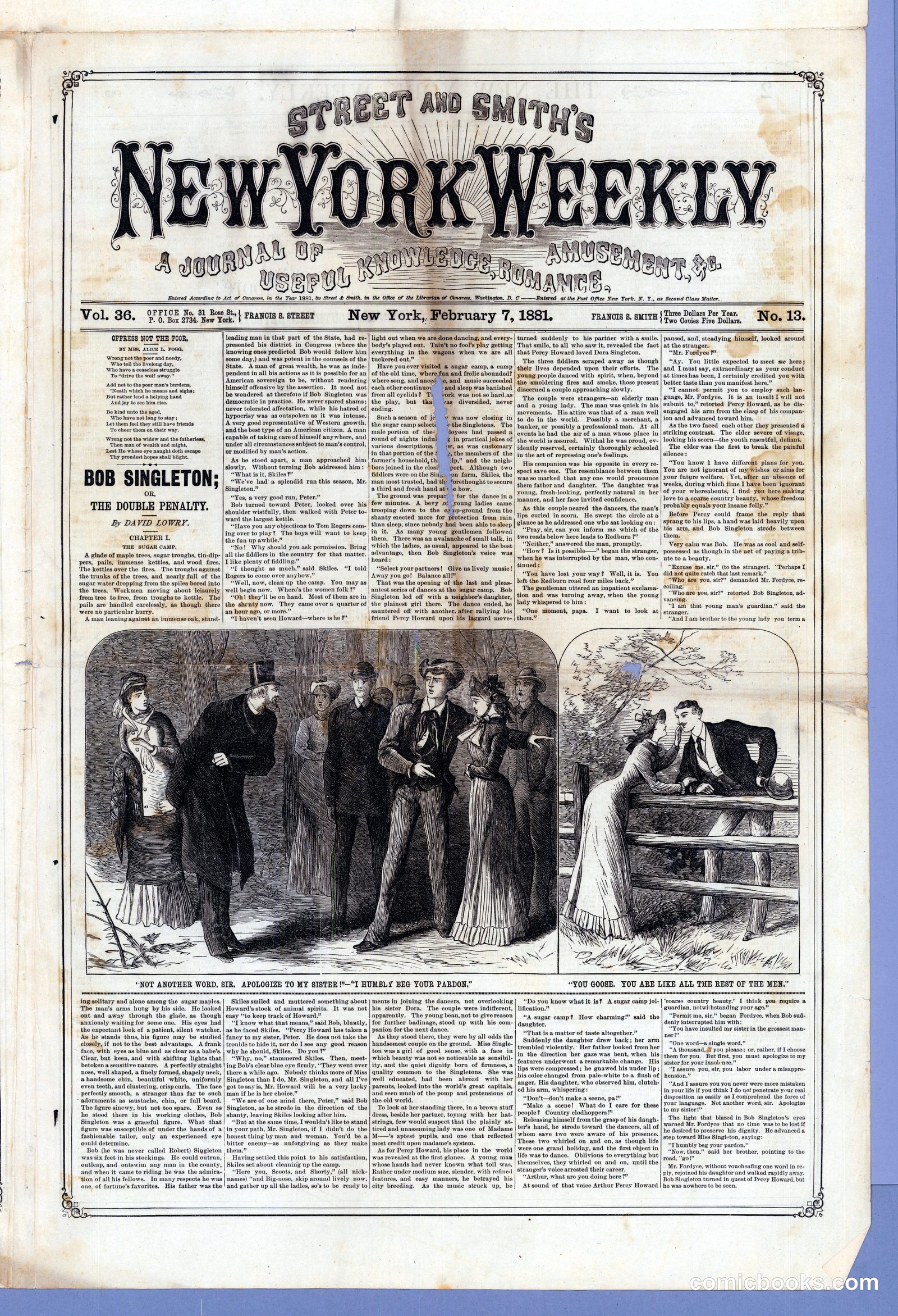 Street & Smith's New York Weekly