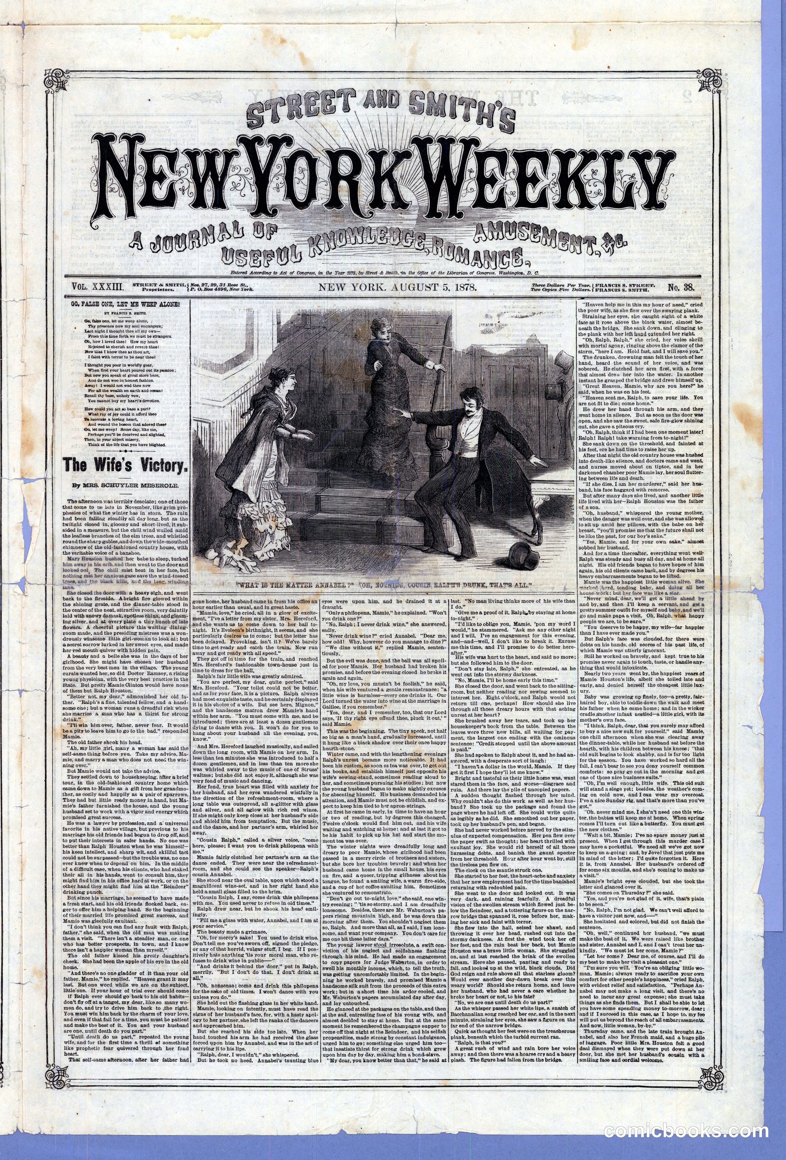 Street and Smith's New York Weekly
