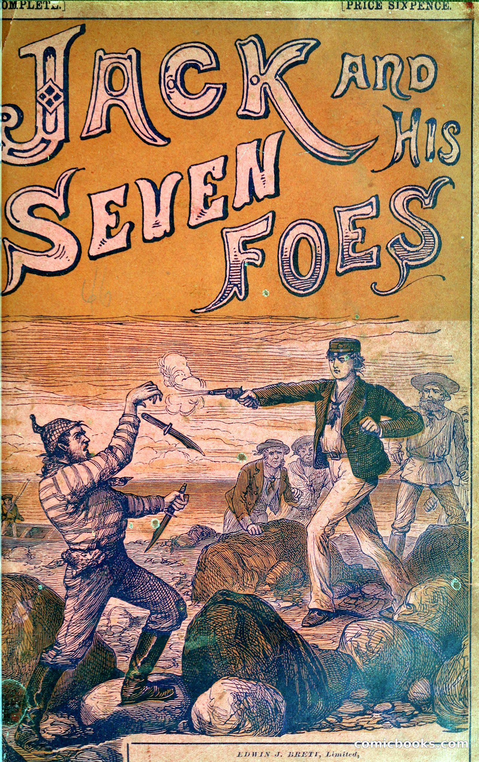 Jack and His Seven Foes by Brett, Edwin J. (Edwin John), 1828-1895