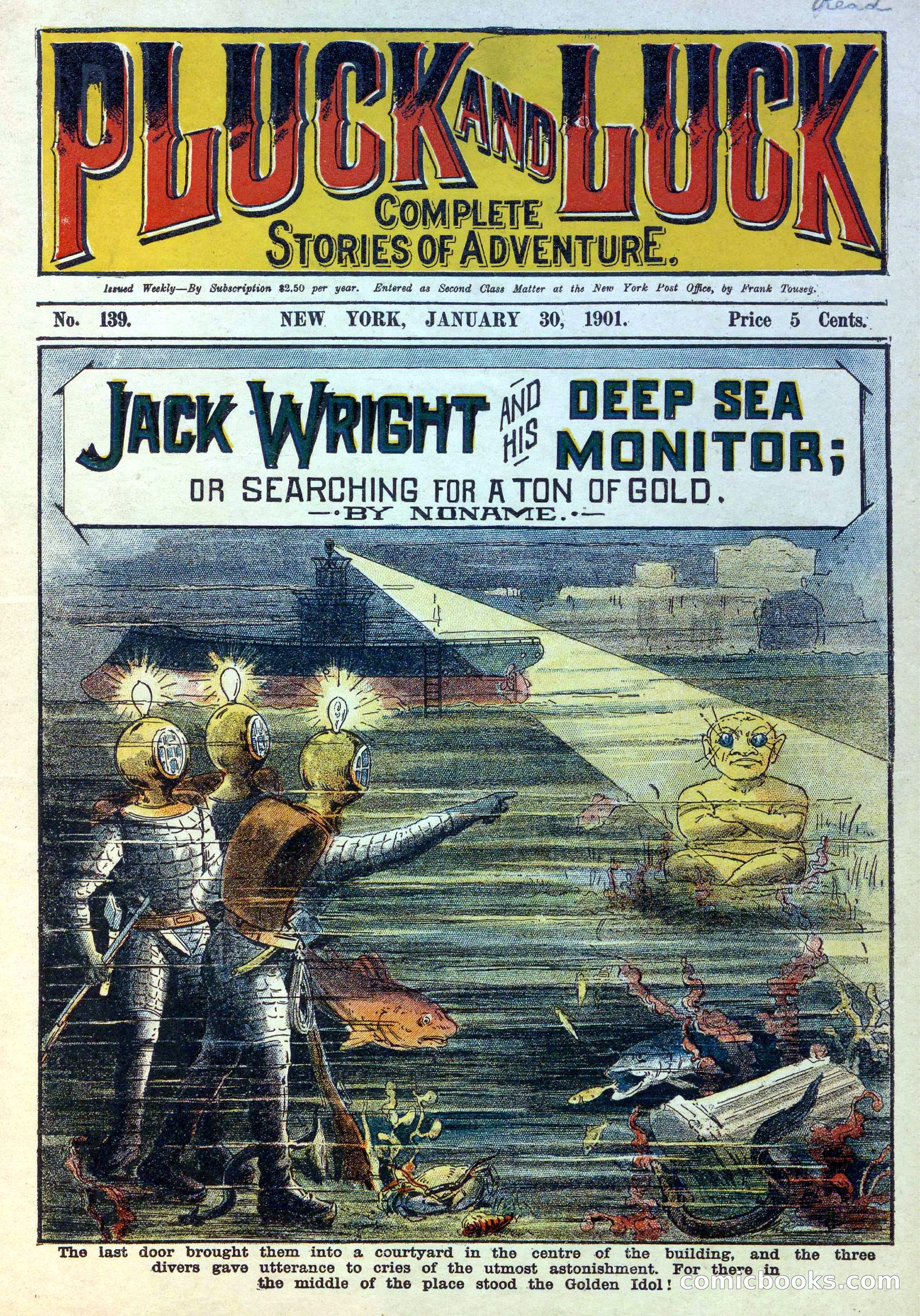 Pluck and Luck #139: Jack Wright and His Deep Sea Monitor