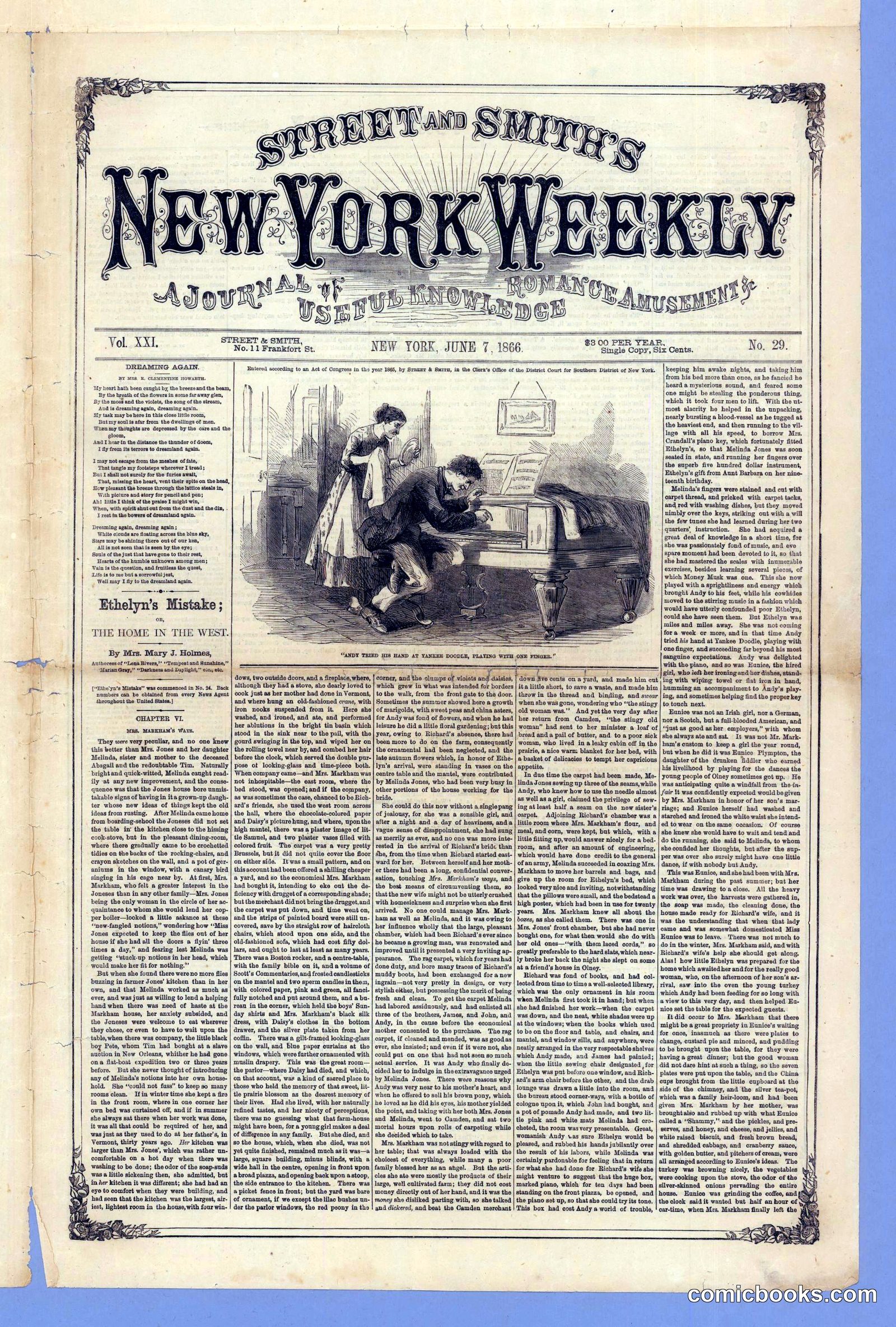Street & Smith's New York Weekly