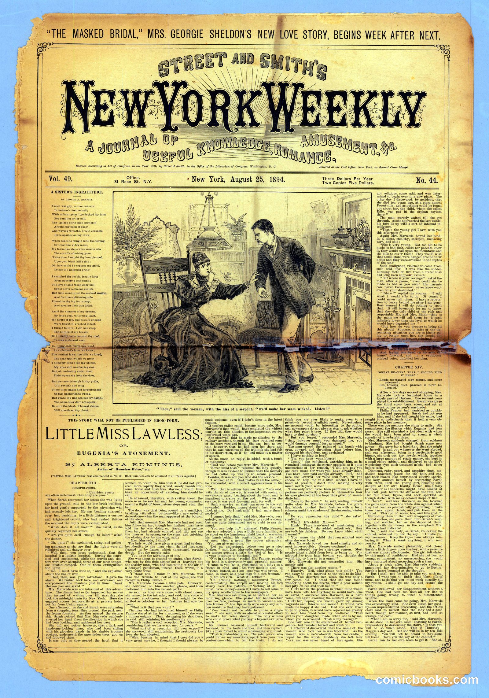 Street & Smith's New York Weekly