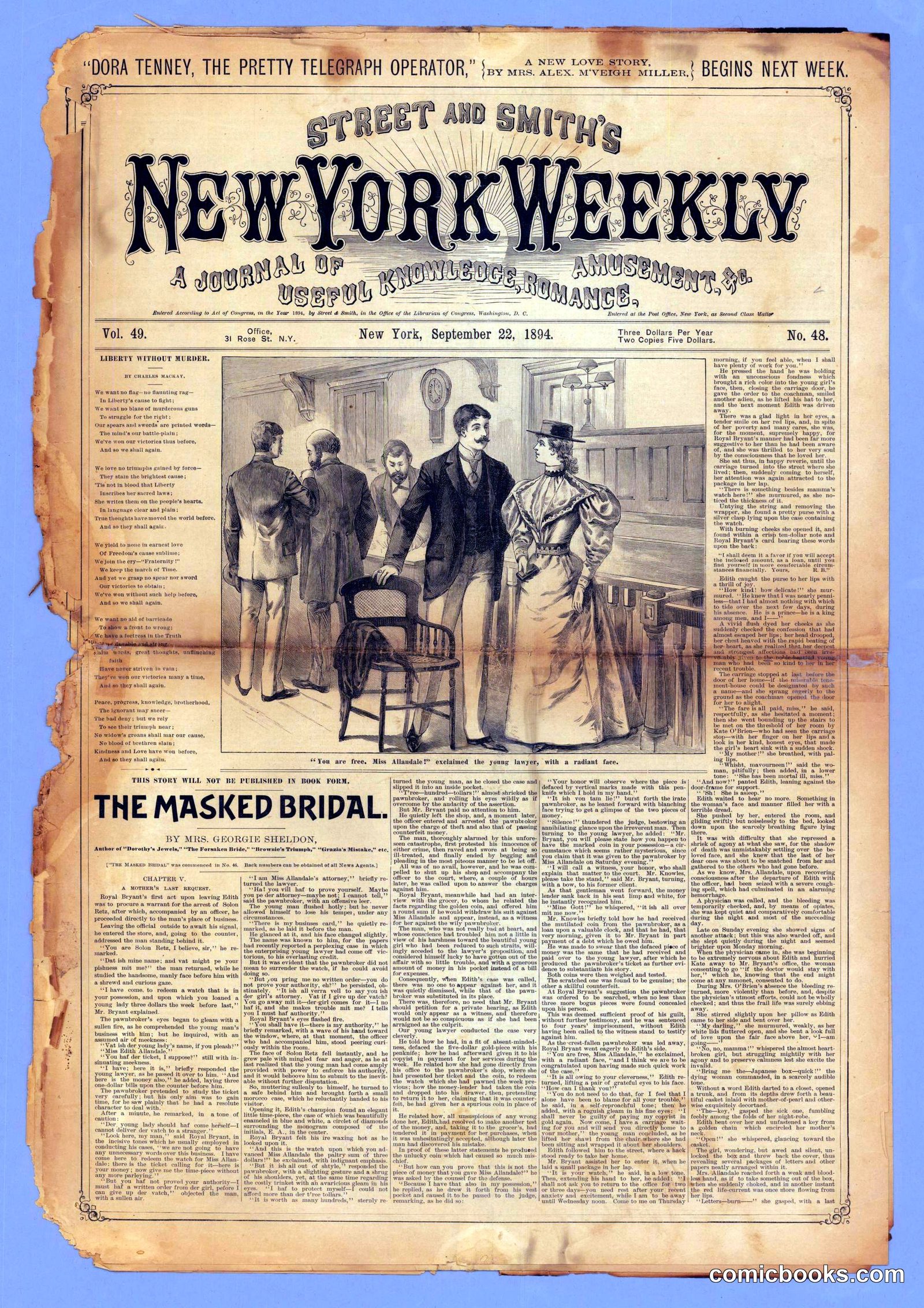Street & Smith's New York Weekly