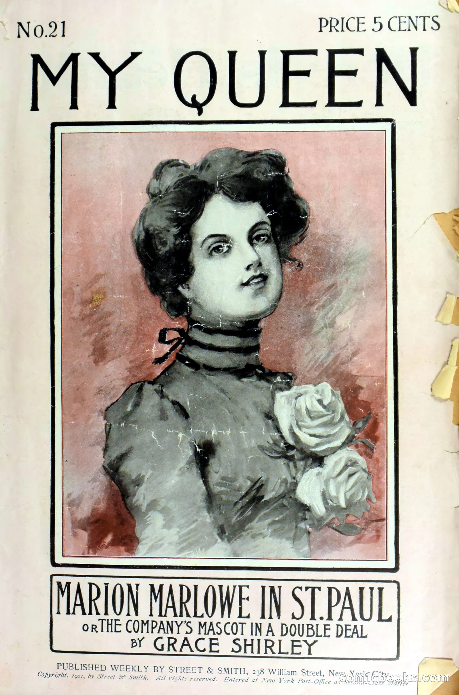 Marion Marlowe in St. Paul, or, The Company's Mascot in a Double Deal by Shirley, Grace