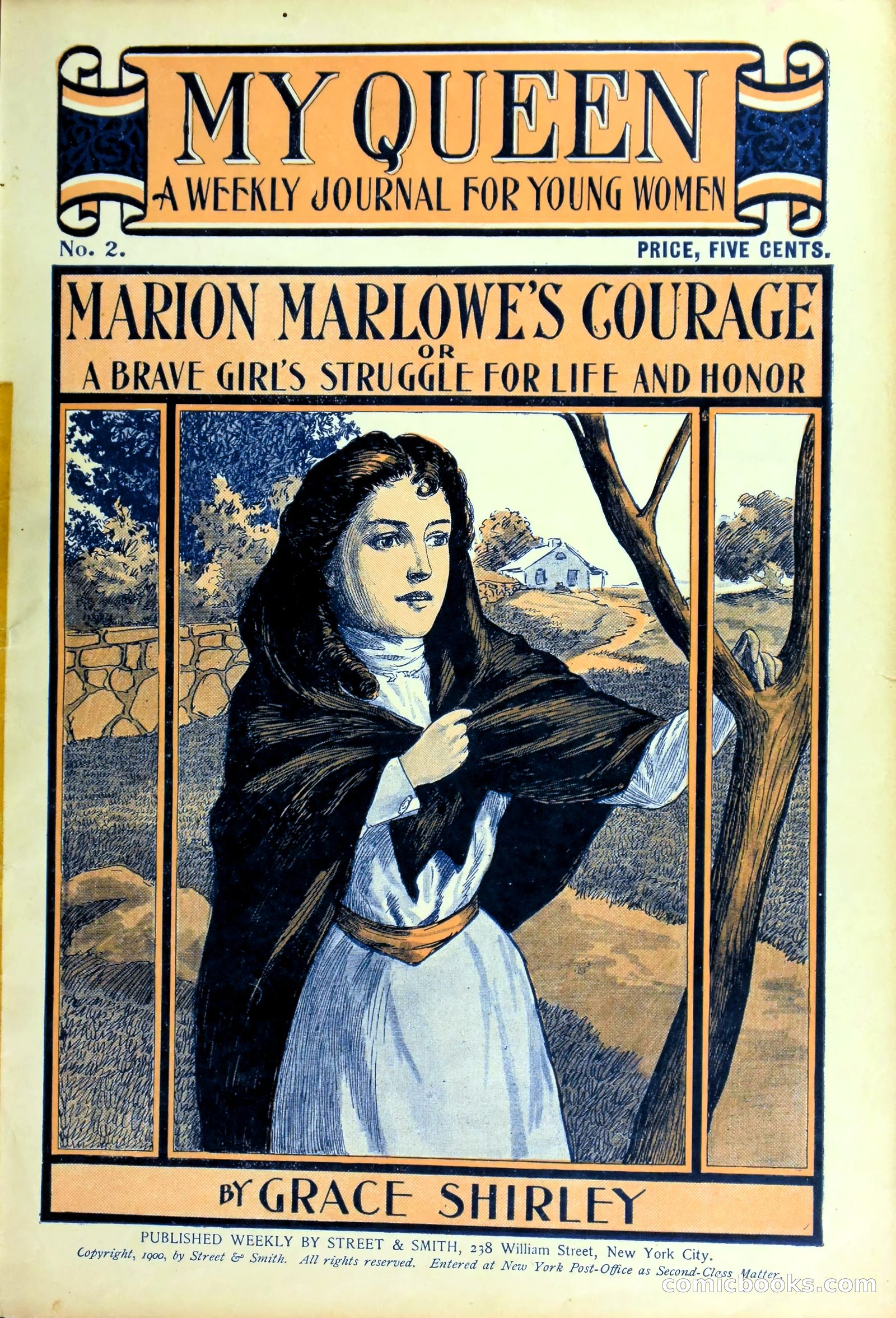 Marion Marlowe's Courage: A Brave Girl's Struggle for Life and Honor by Shirley, Grace