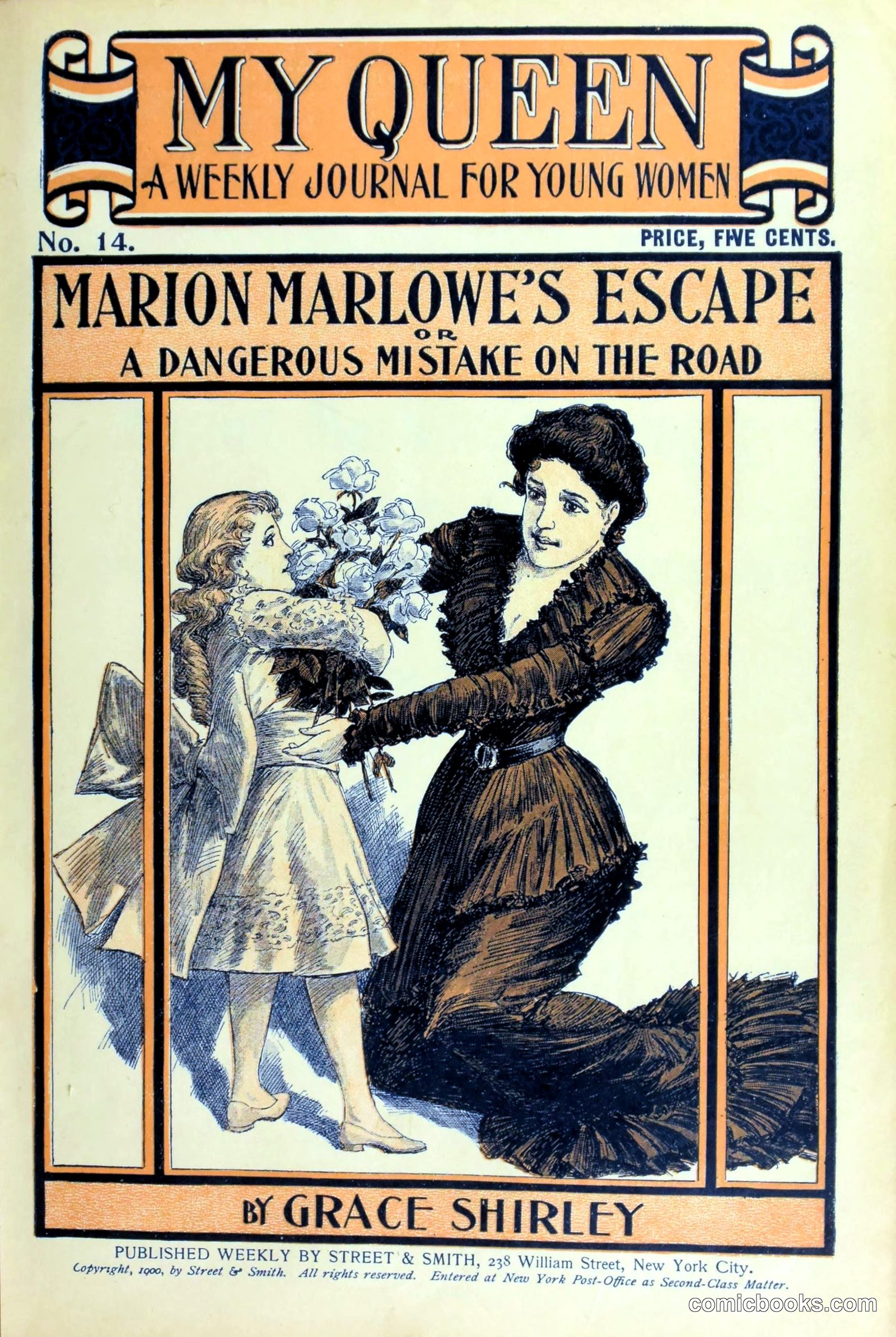 Marion Marlowe's Escape, or, A Dangerous Mistake on the Road by Shirley, Grace