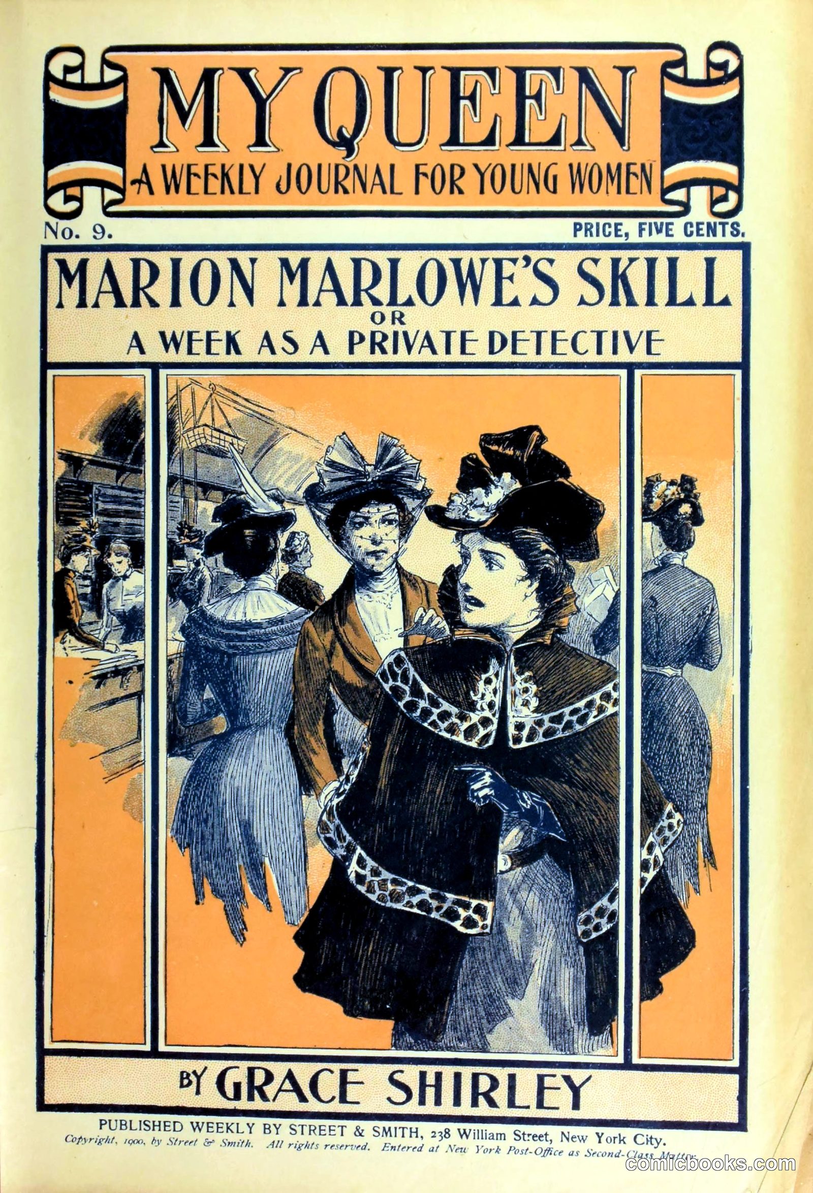 Marion Marlowe's Skill, or, A Week as a Private Detective by Shirley, Grace