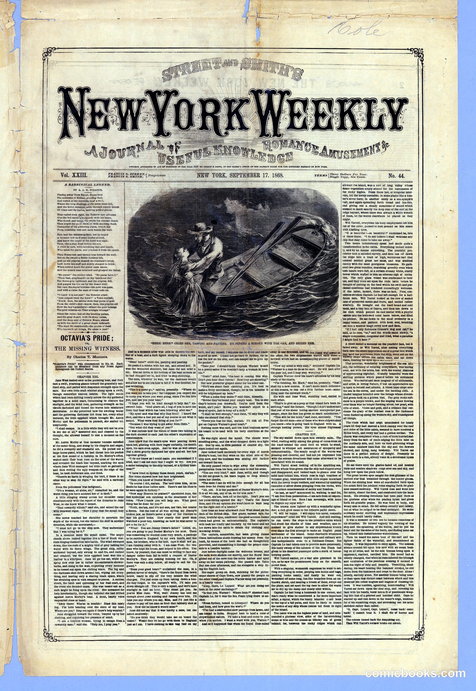Street & Smith's New York Weekly