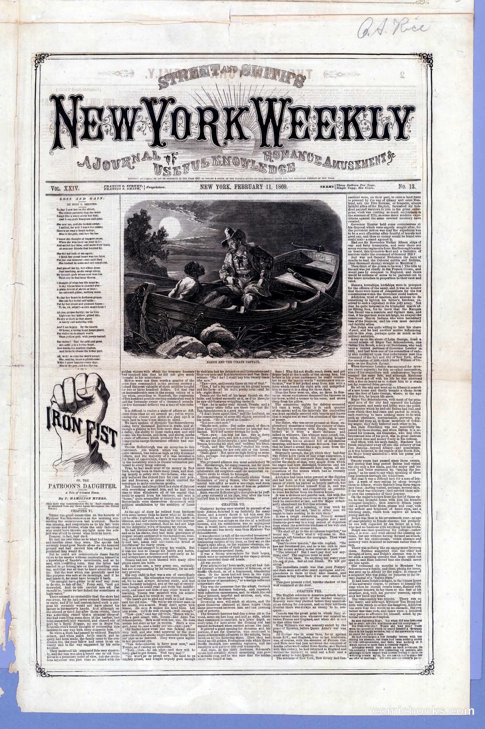 Street & Smith's New York Weekly