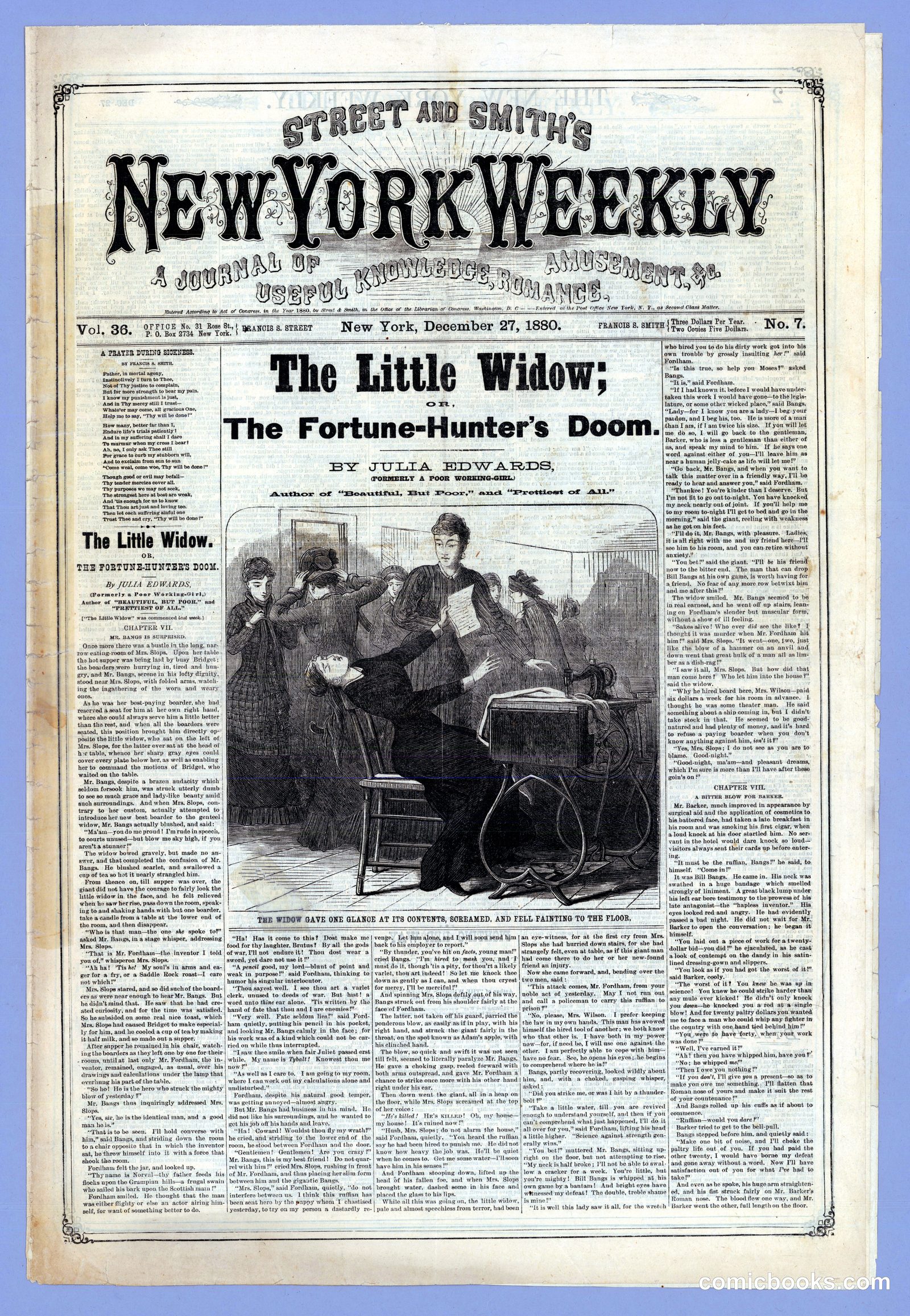 Street and Smith's New York Weekly