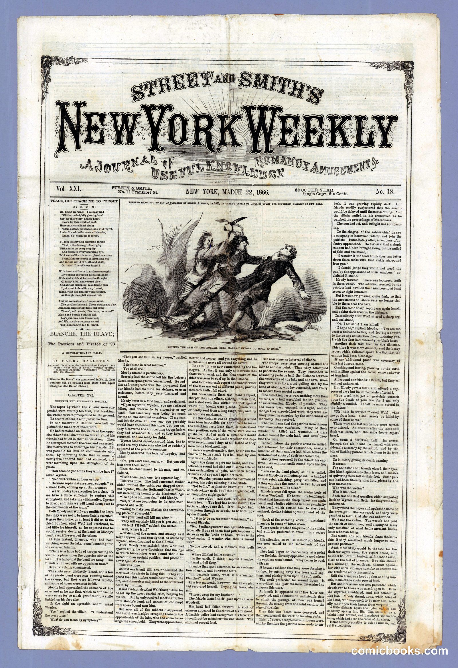 Street & Smith's New York Weekly, Vol. 21, No. 18