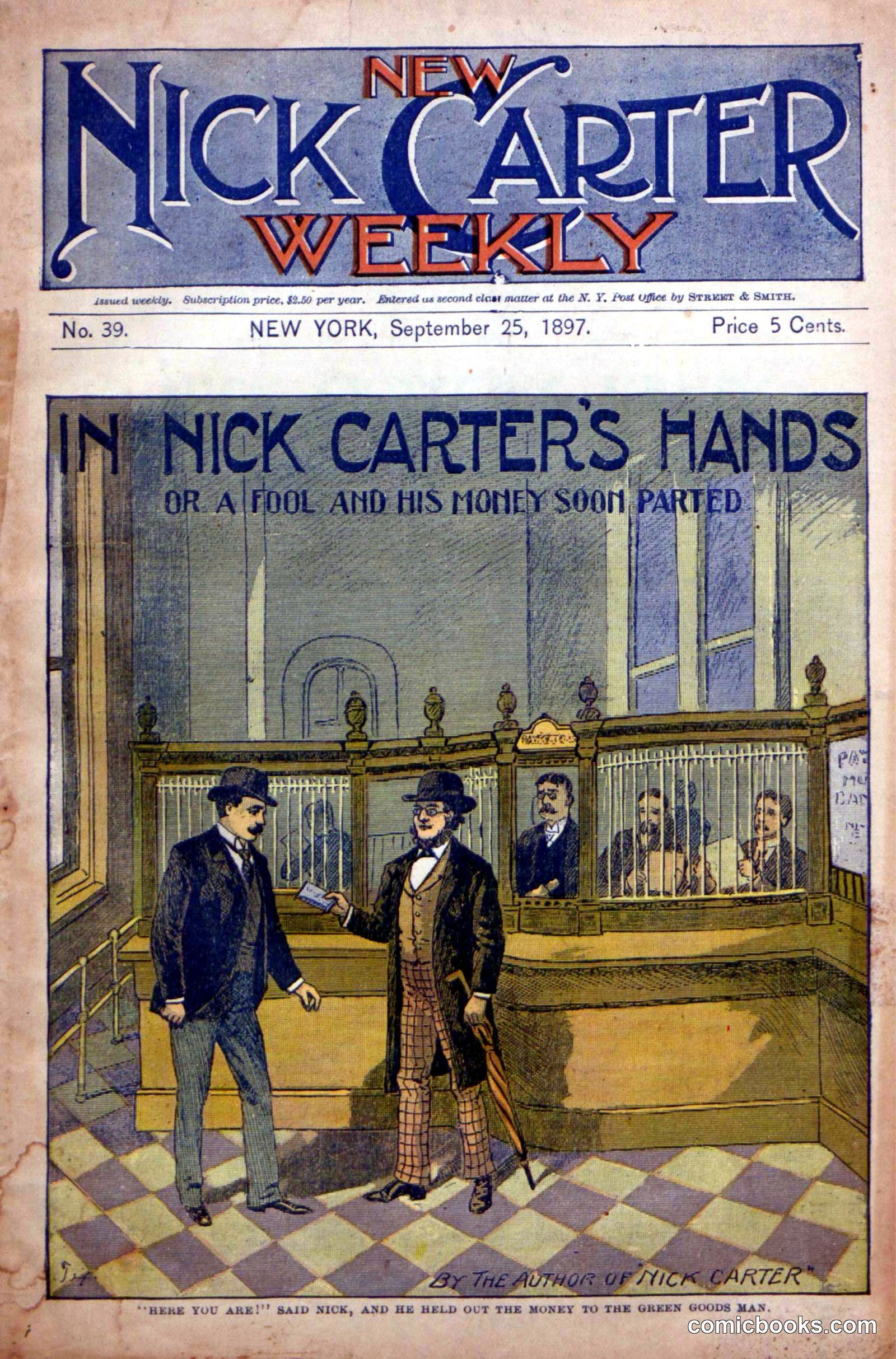 New Nick Carter Weekly, No. 39