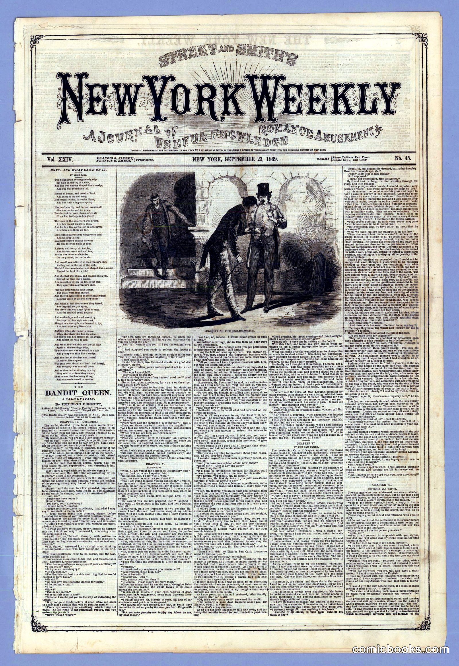 Street & Smith's New York Weekly