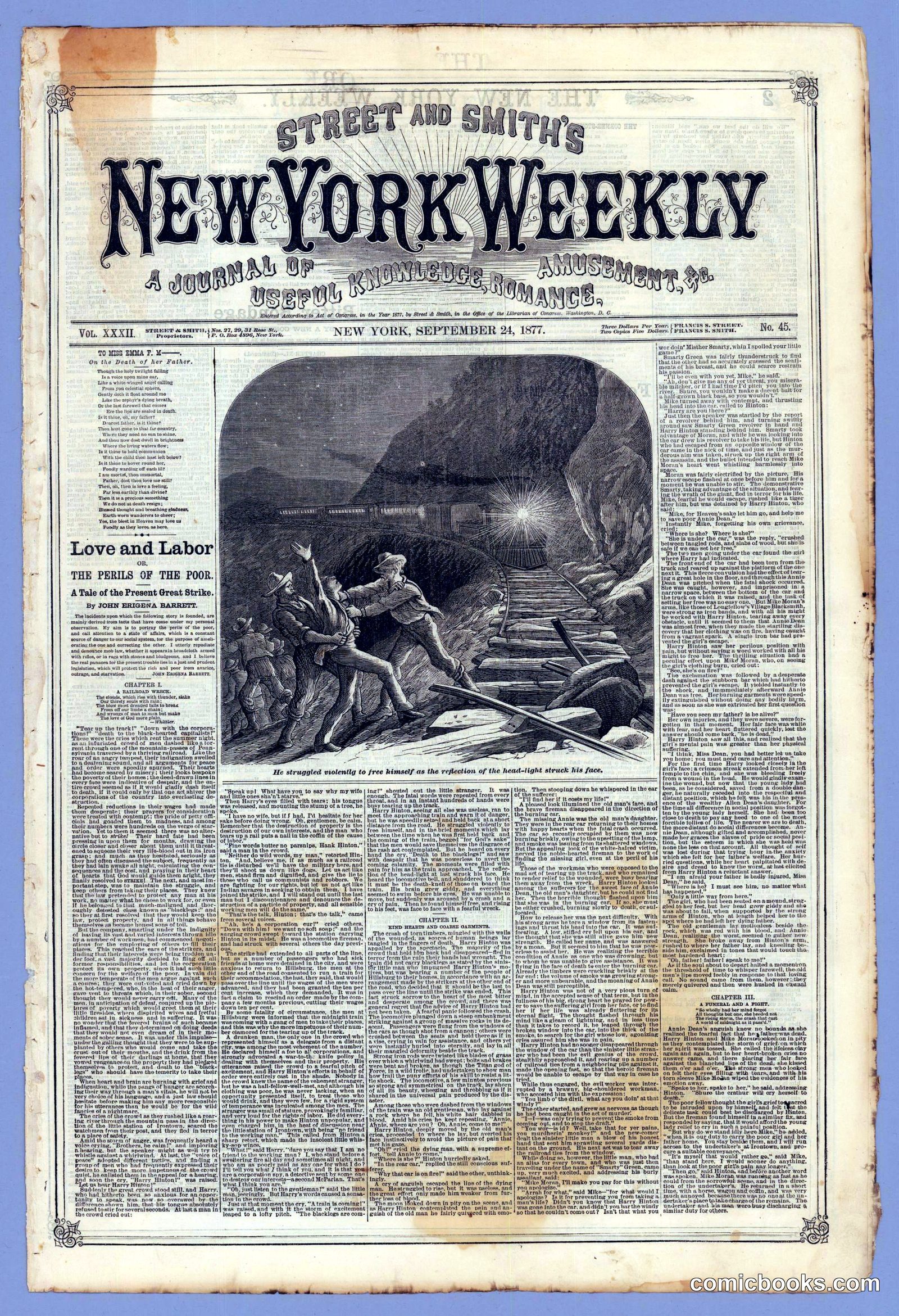 Street & Smith's New York Weekly