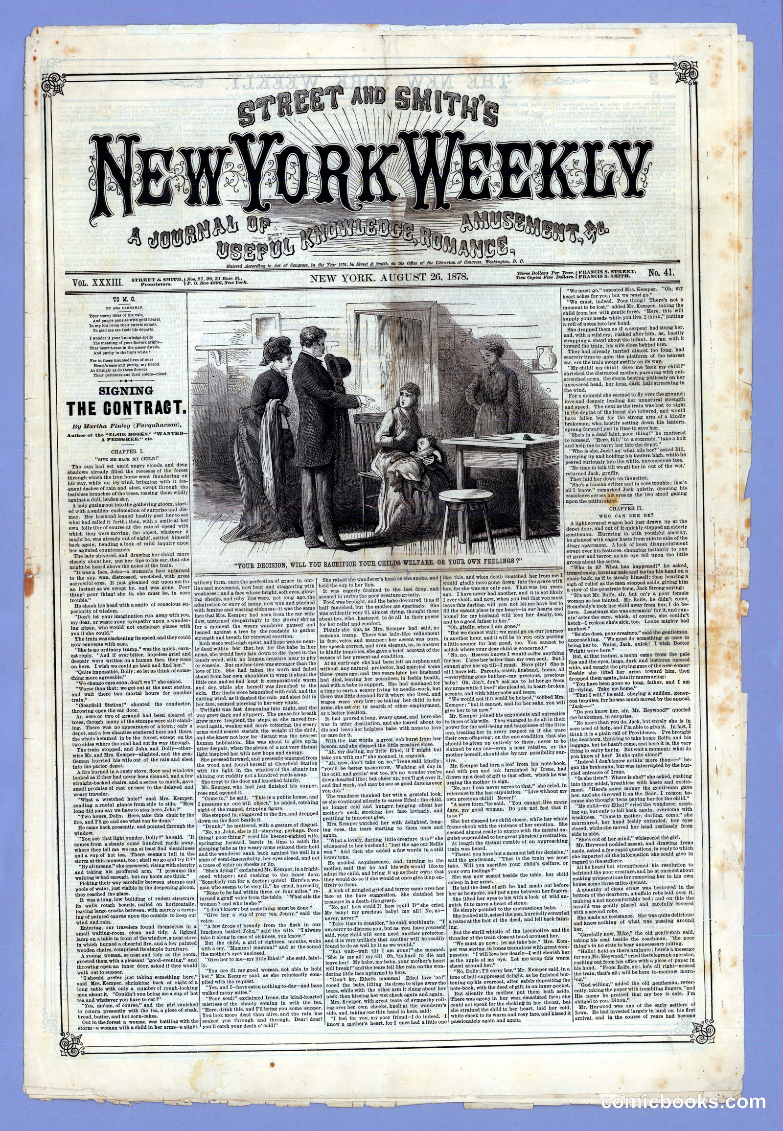 Street & Smith's New York Weekly