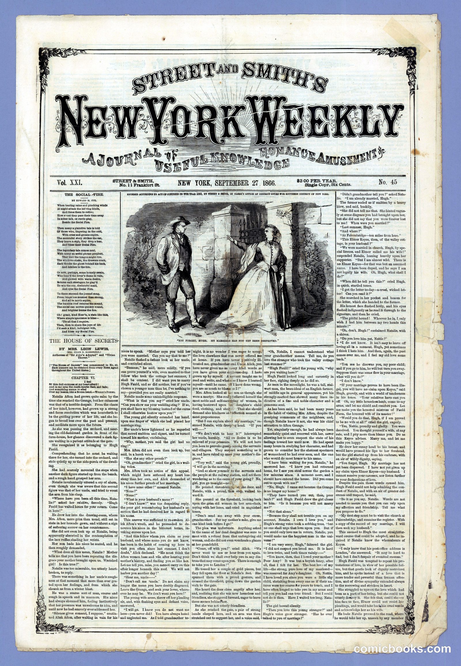 Street & Smith's New York Weekly