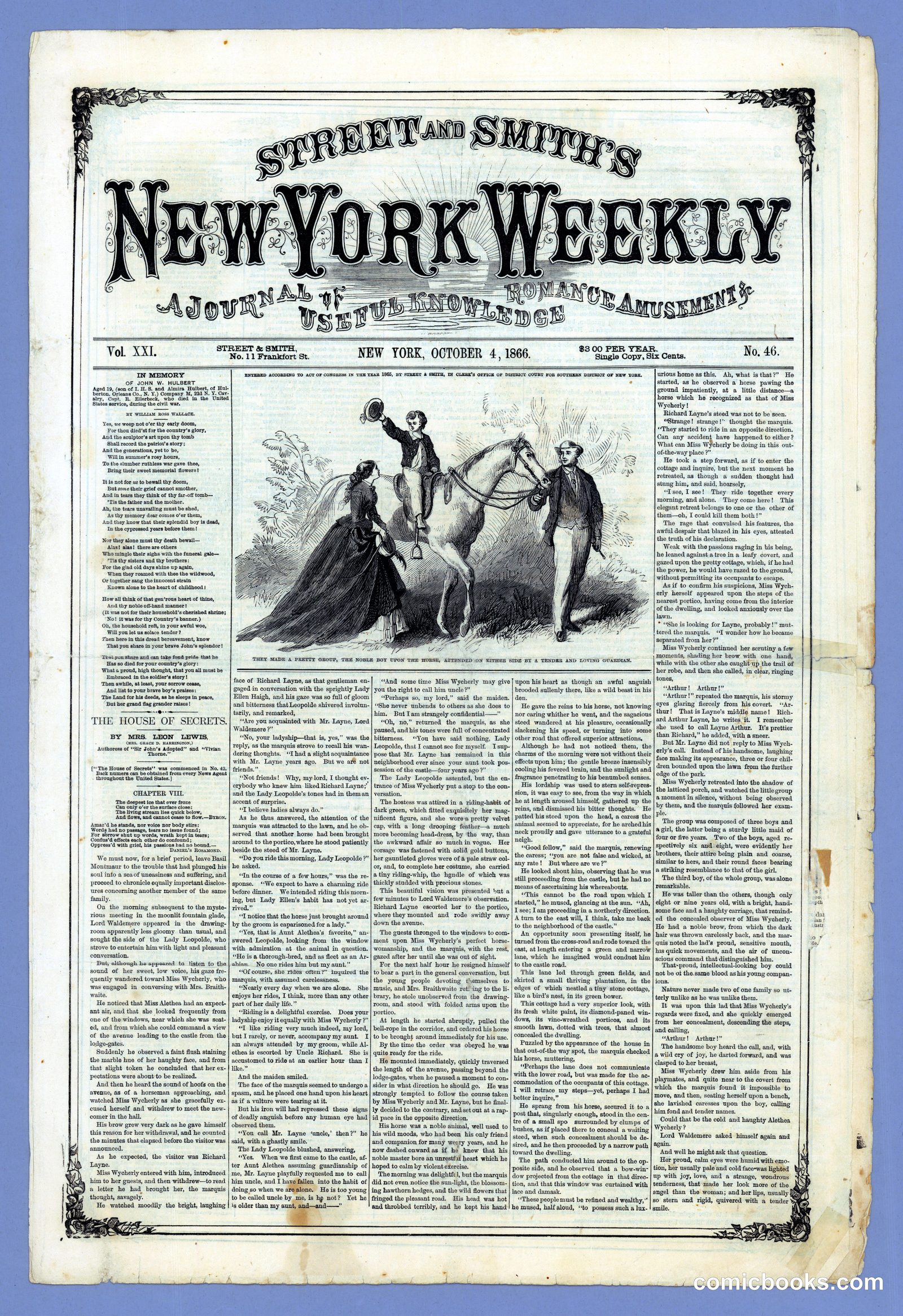 Street & Smith's New York Weekly