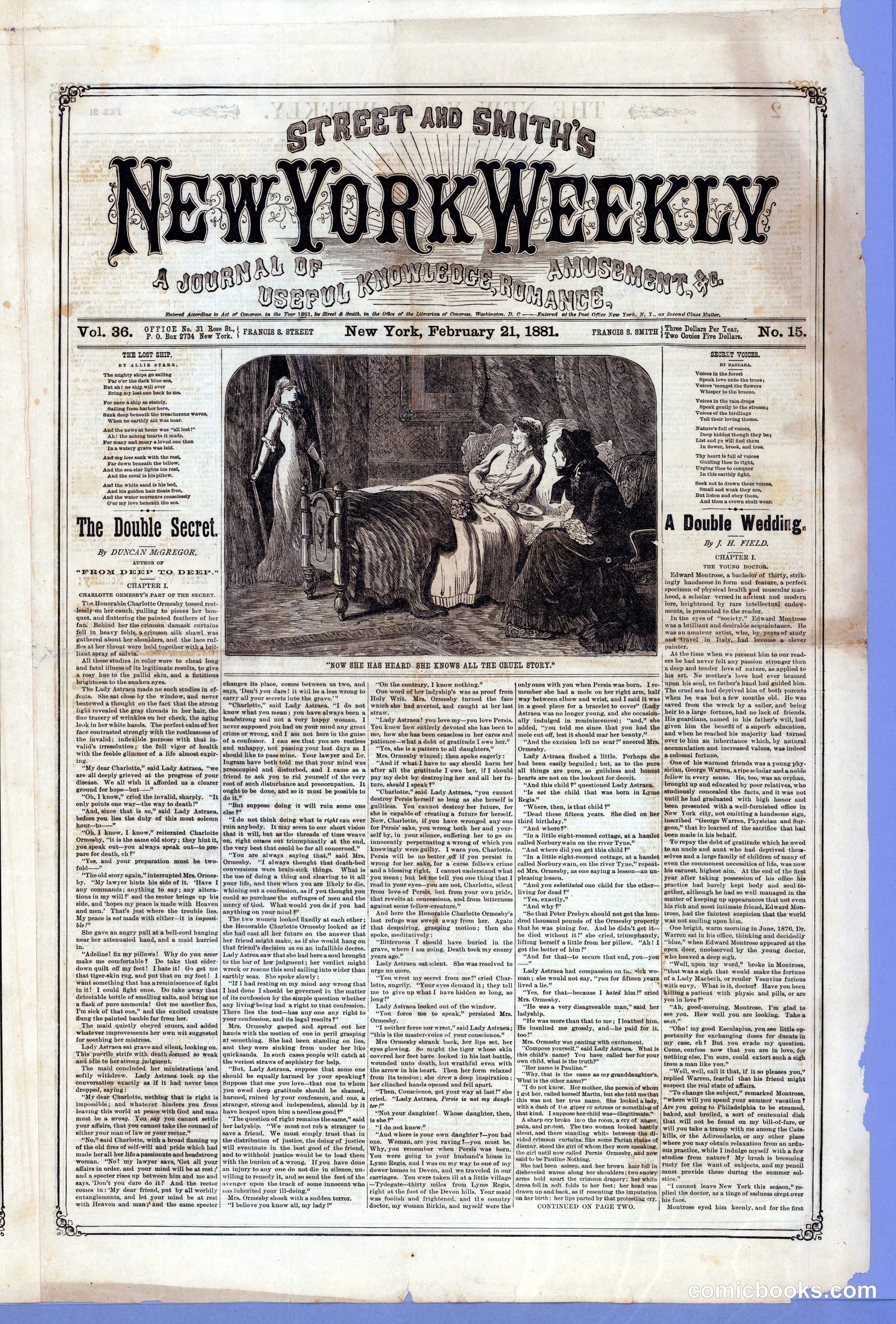 Street and Smith's New York Weekly