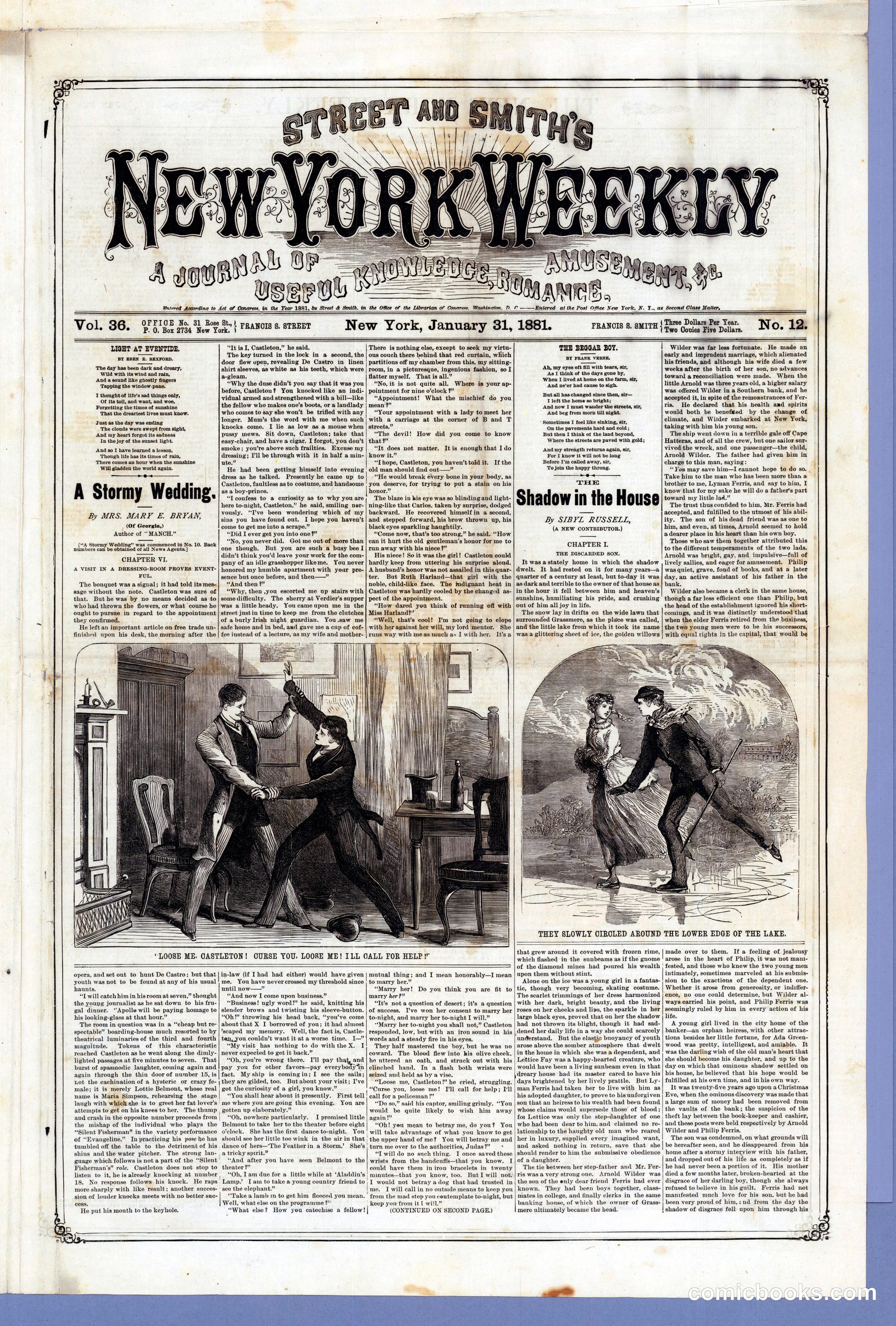 Street and Smith's New York Weekly