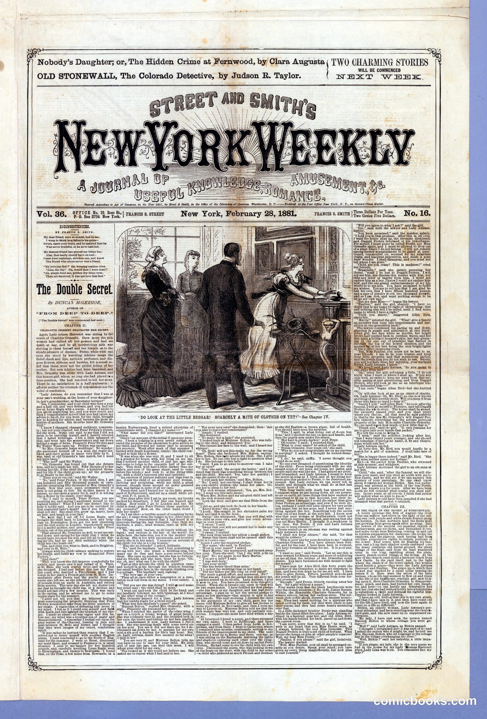 Street & Smith's New York Weekly