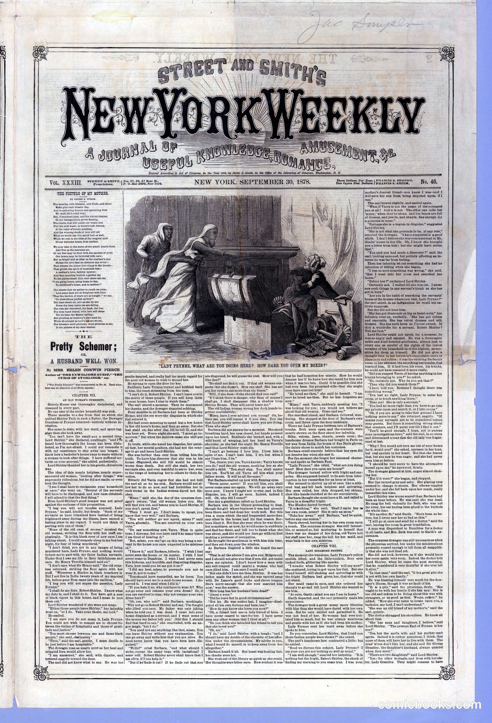 Street & Smith's New York Weekly