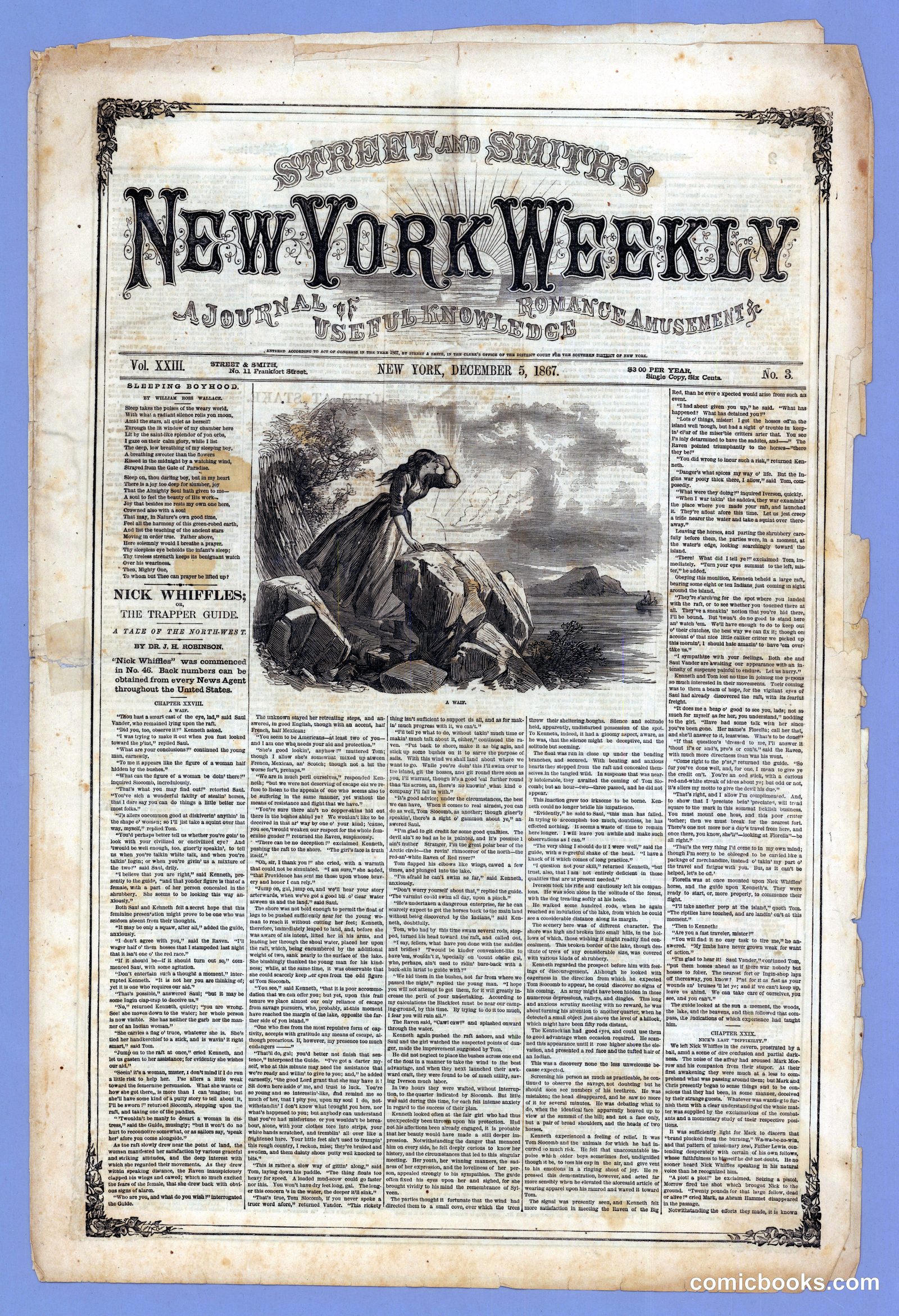 Street & Smith's New York Weekly, Vol. 23, No. 3