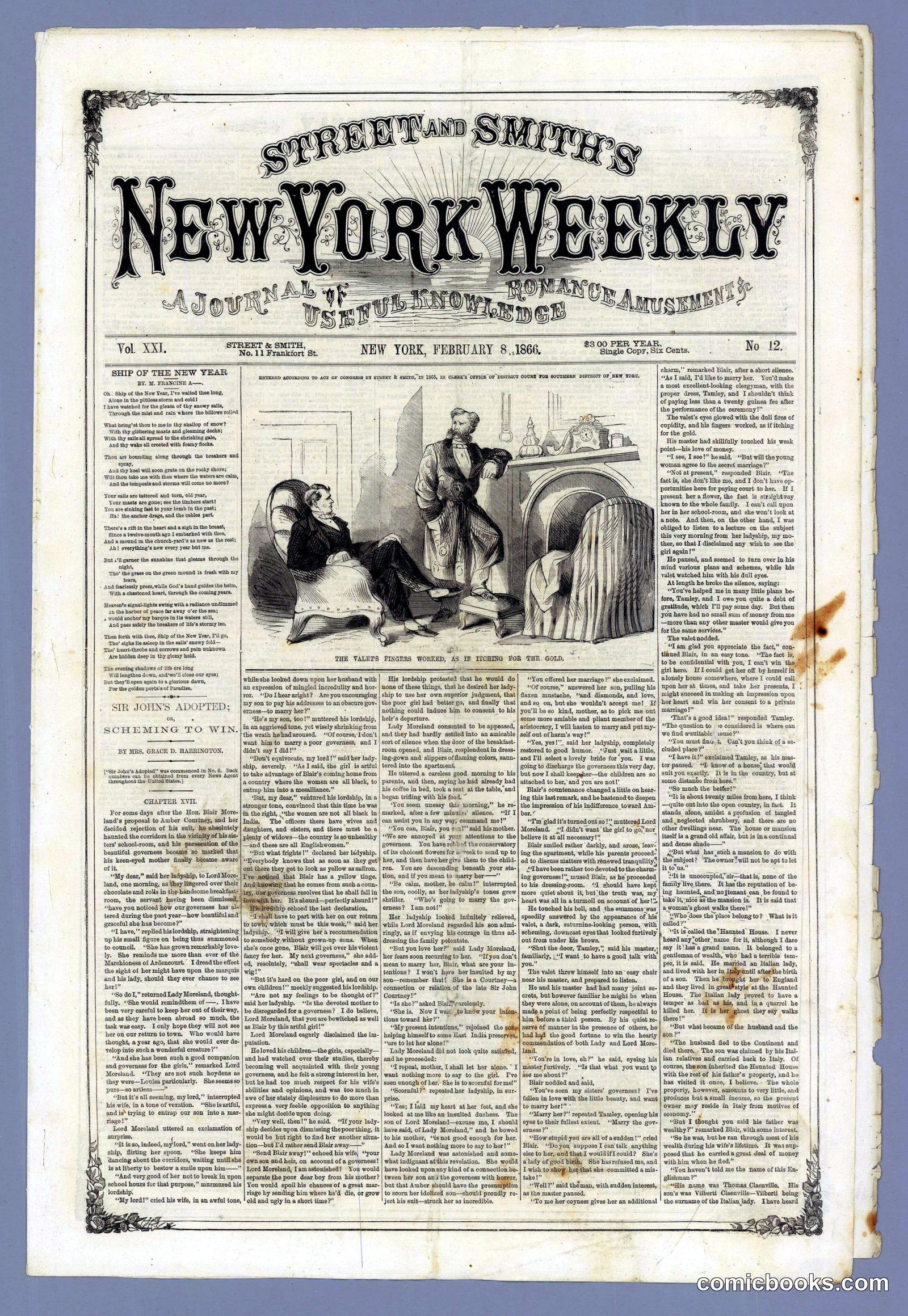 Street & Smith's New York Weekly